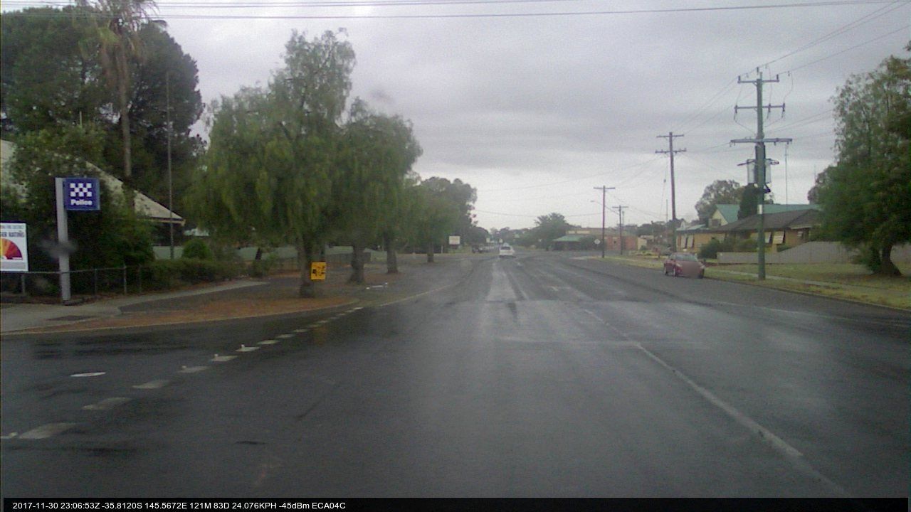 Street view of Tocumwal