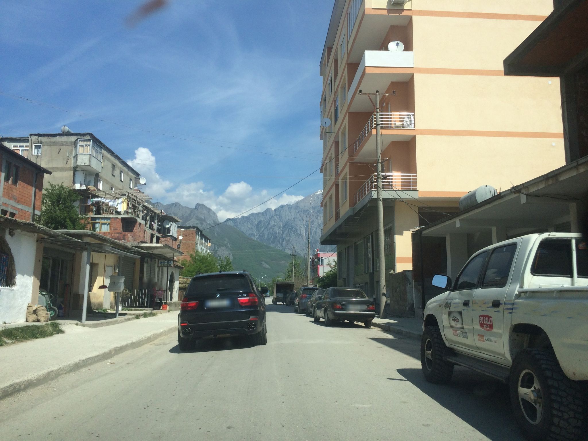 Street view of Bajram Curri