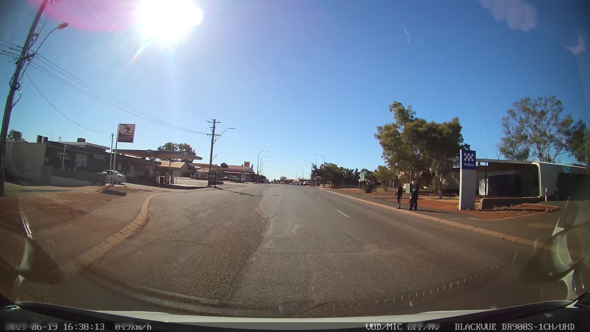 Street view of Leonora