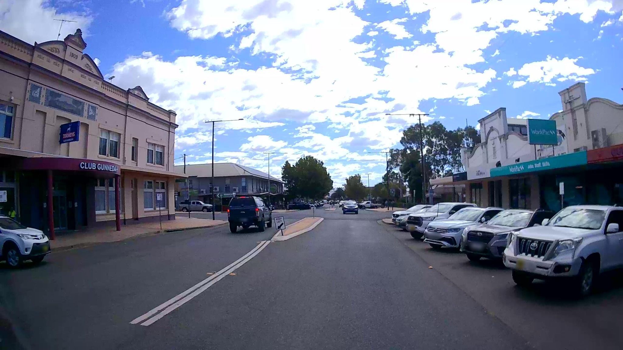 Street view of Gunnedah