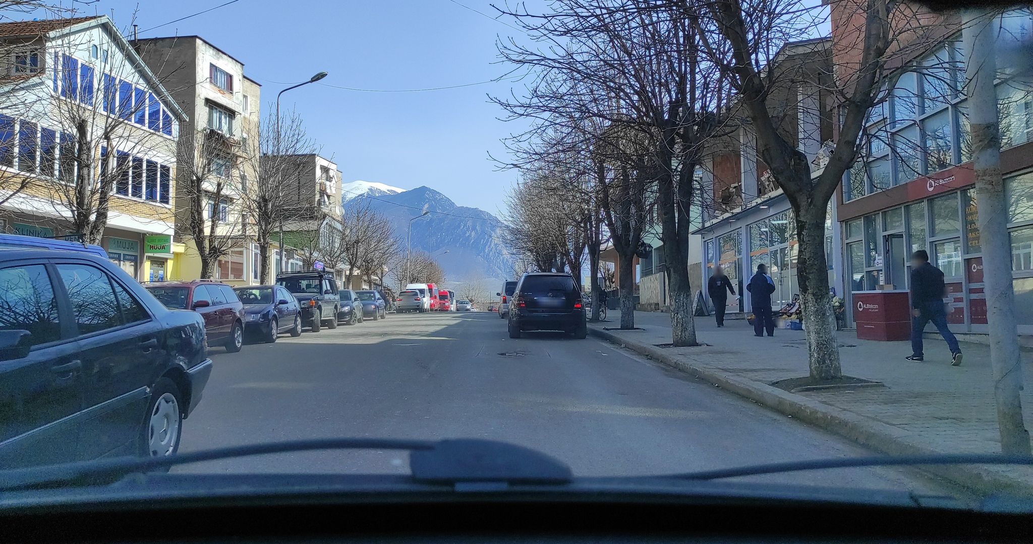 Street view of Kukës