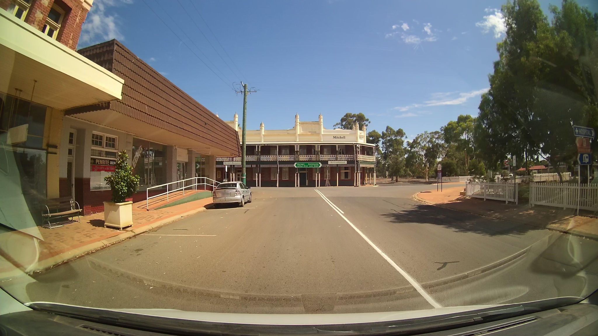 Street view of Wagin