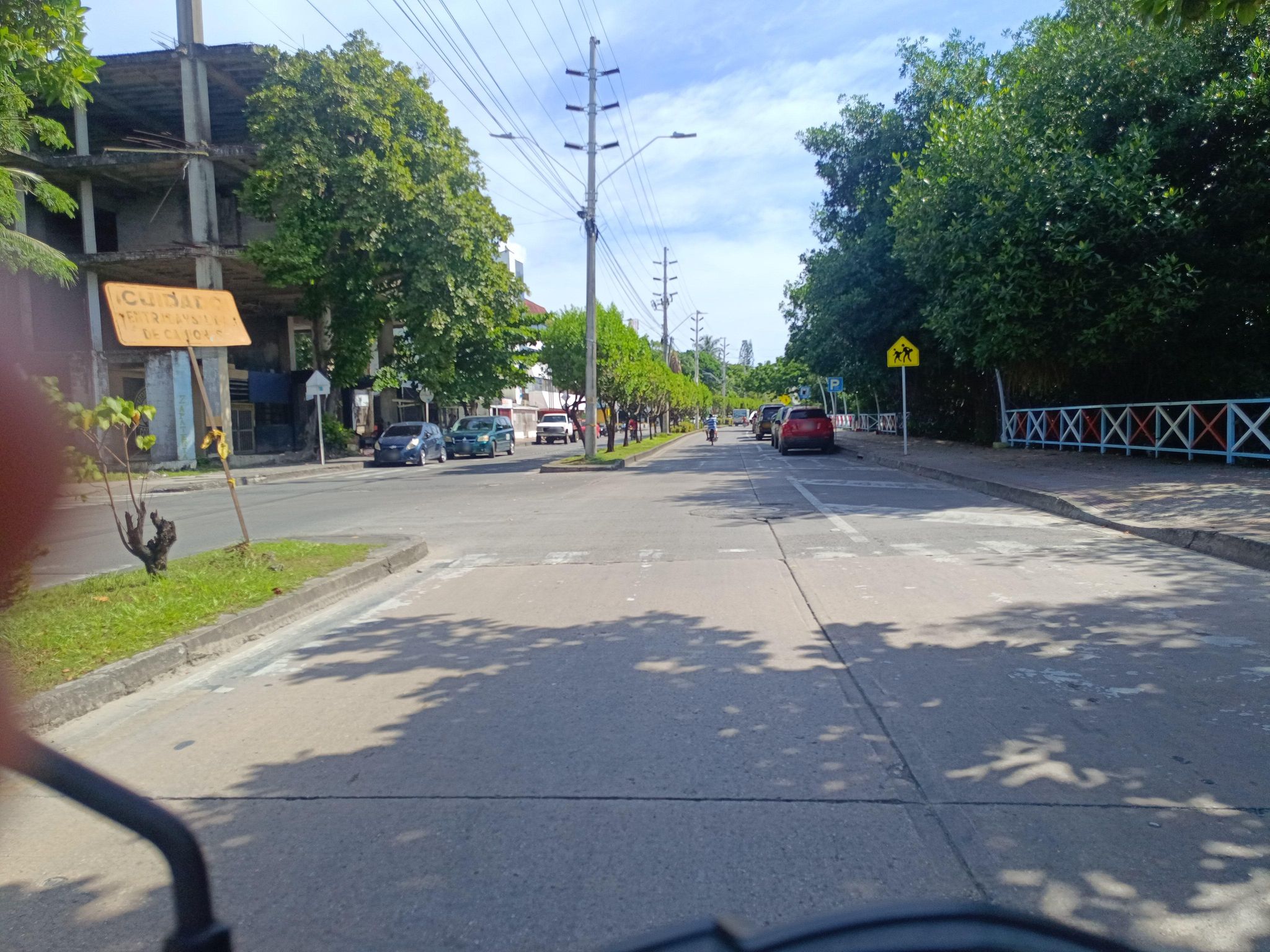 Street view of San Andrés