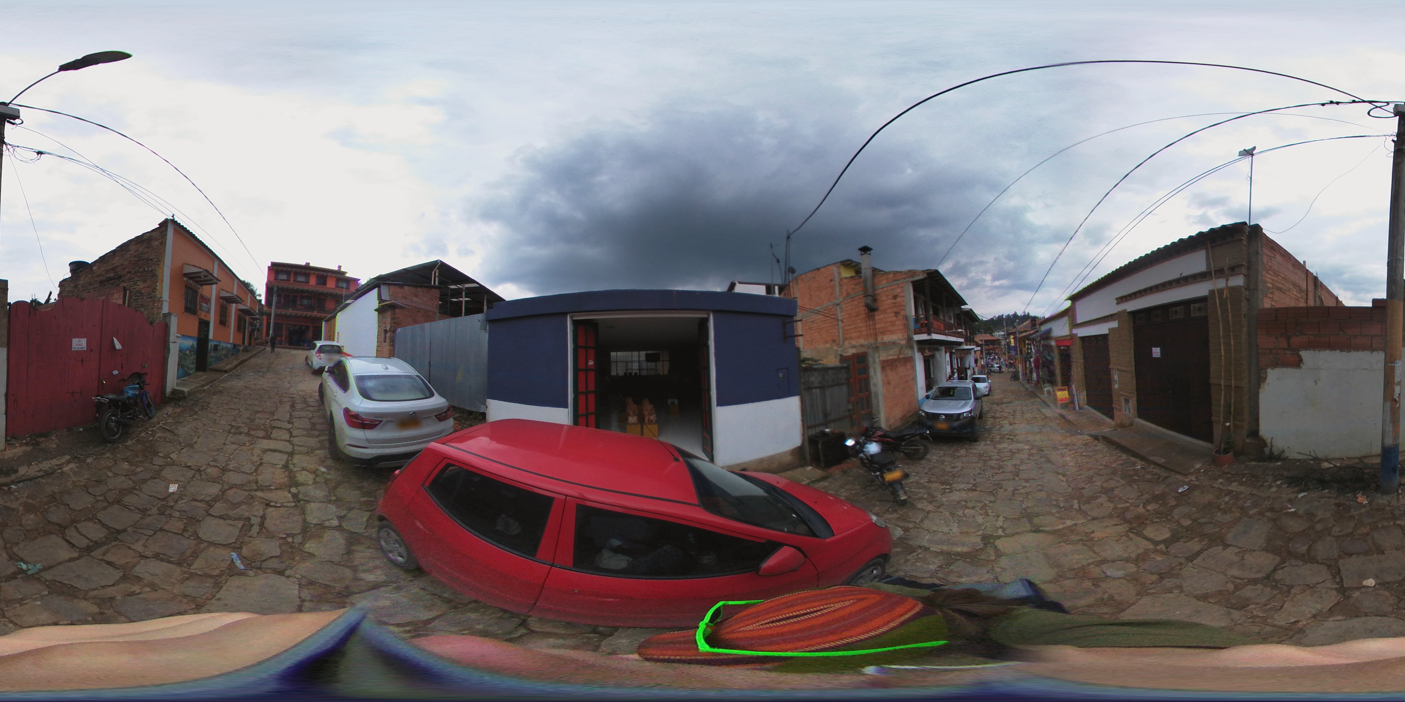 Street view of Ráquira