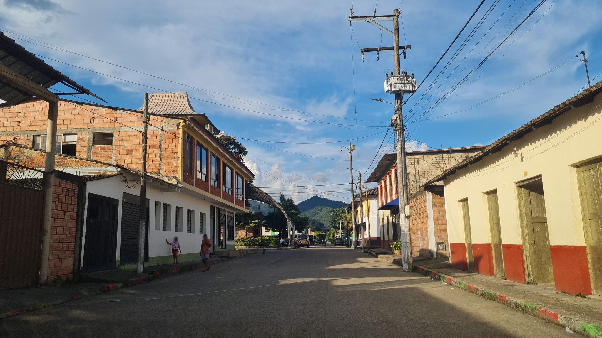 Street view of San Luis de Gaceno