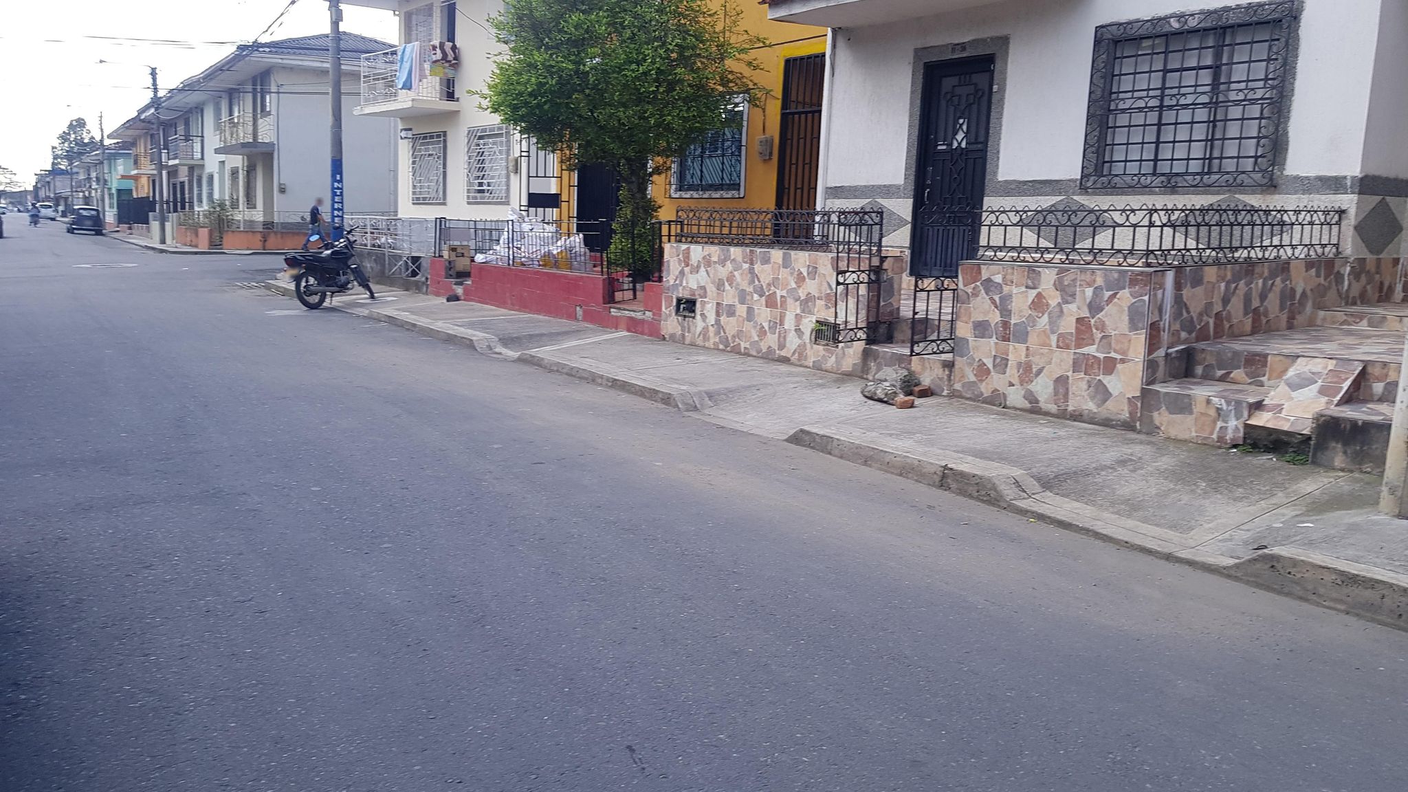 Street view of Popayán