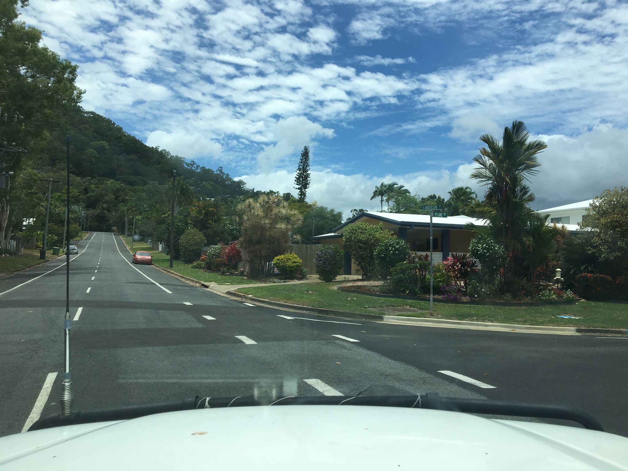 Street view of Trinity Beach