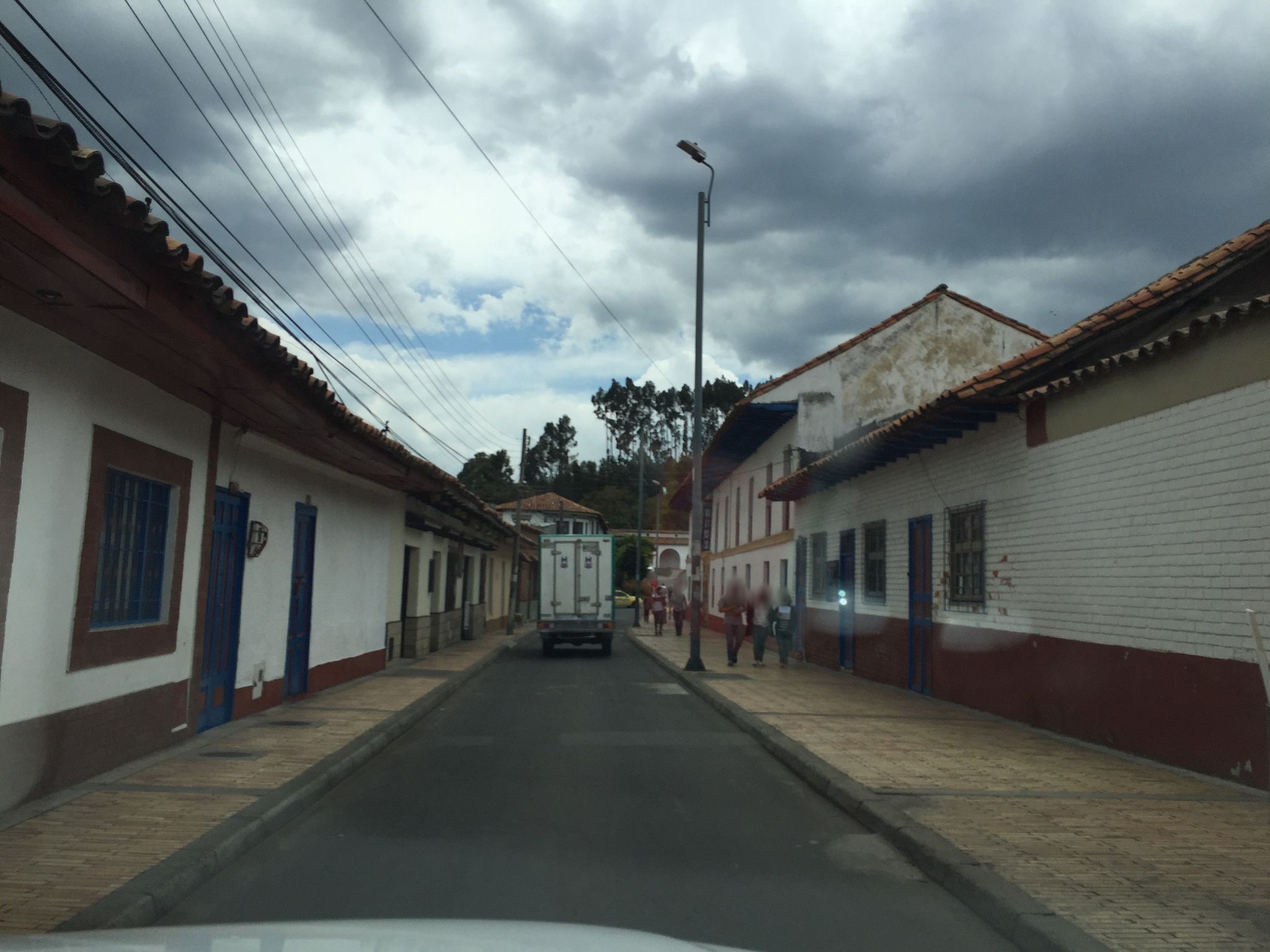 Street view of Zipaquirá
