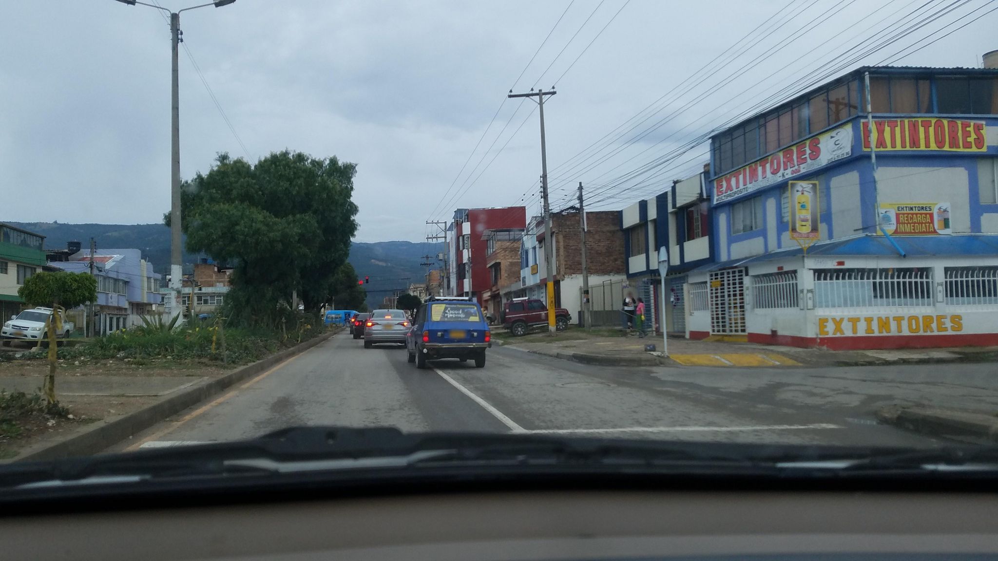 Street view of Sogamoso