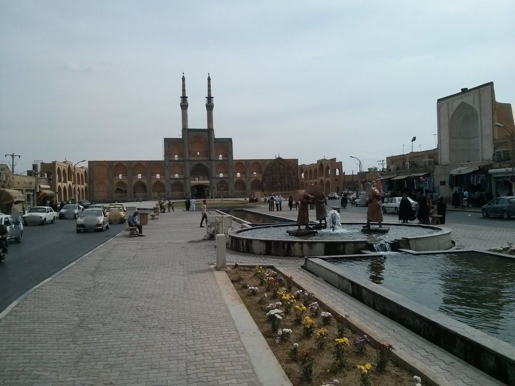 Street view of Yazd