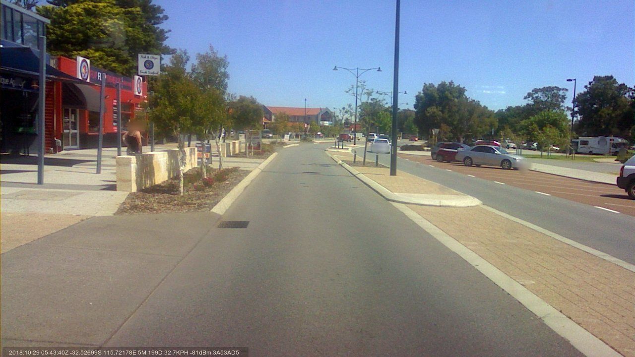 Street view of Mandurah
