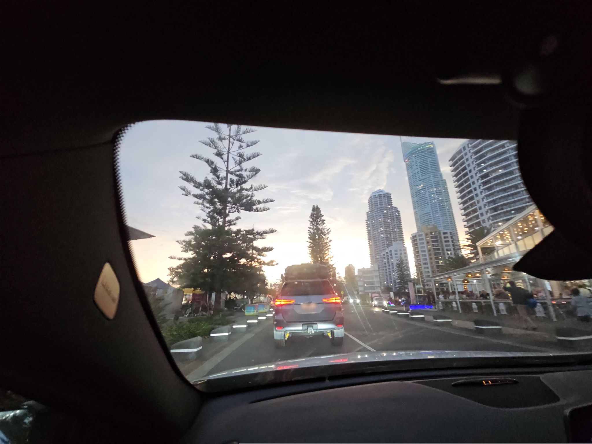 Street view of Surfers Paradise