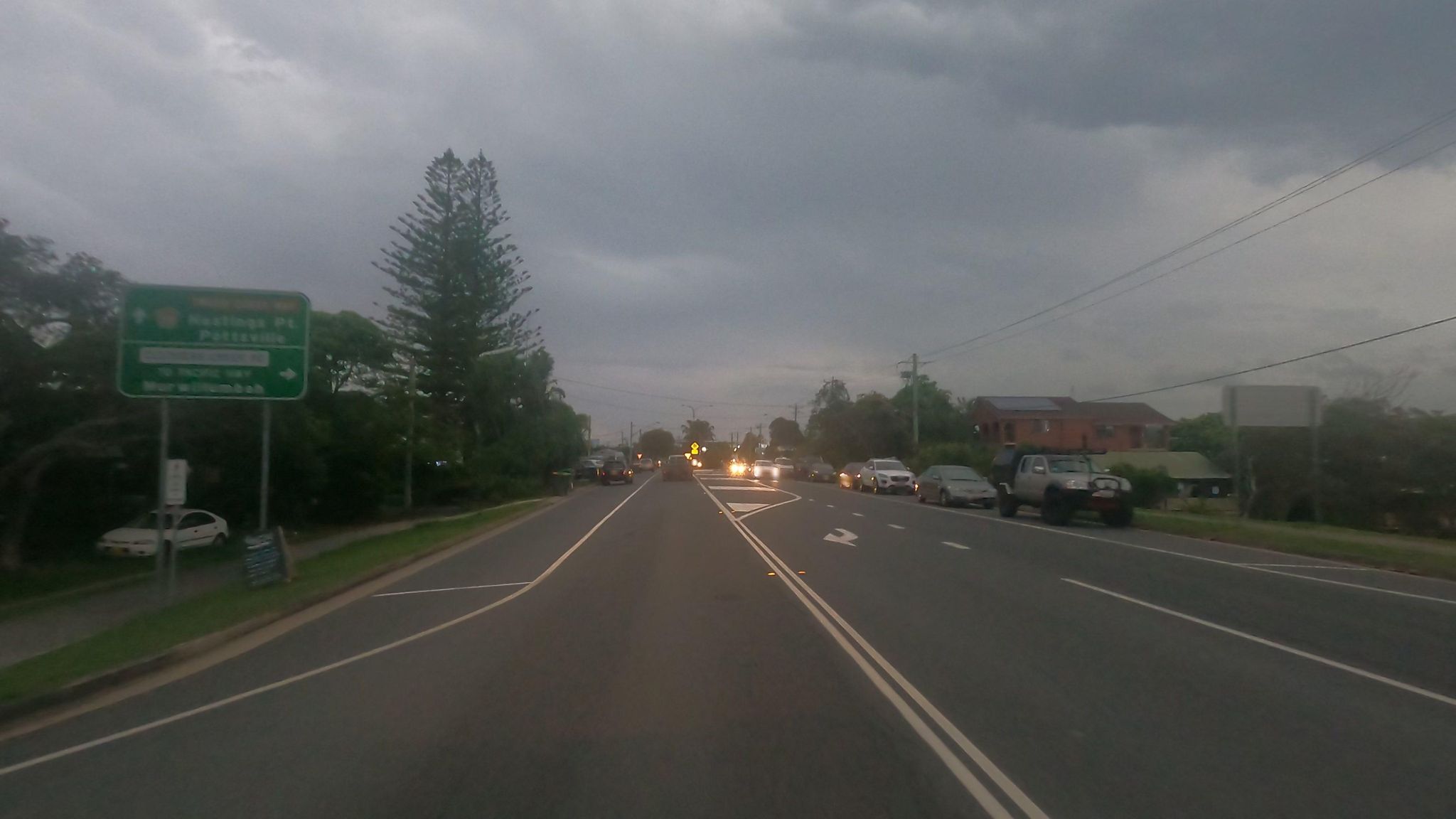 Street view of Bogangar