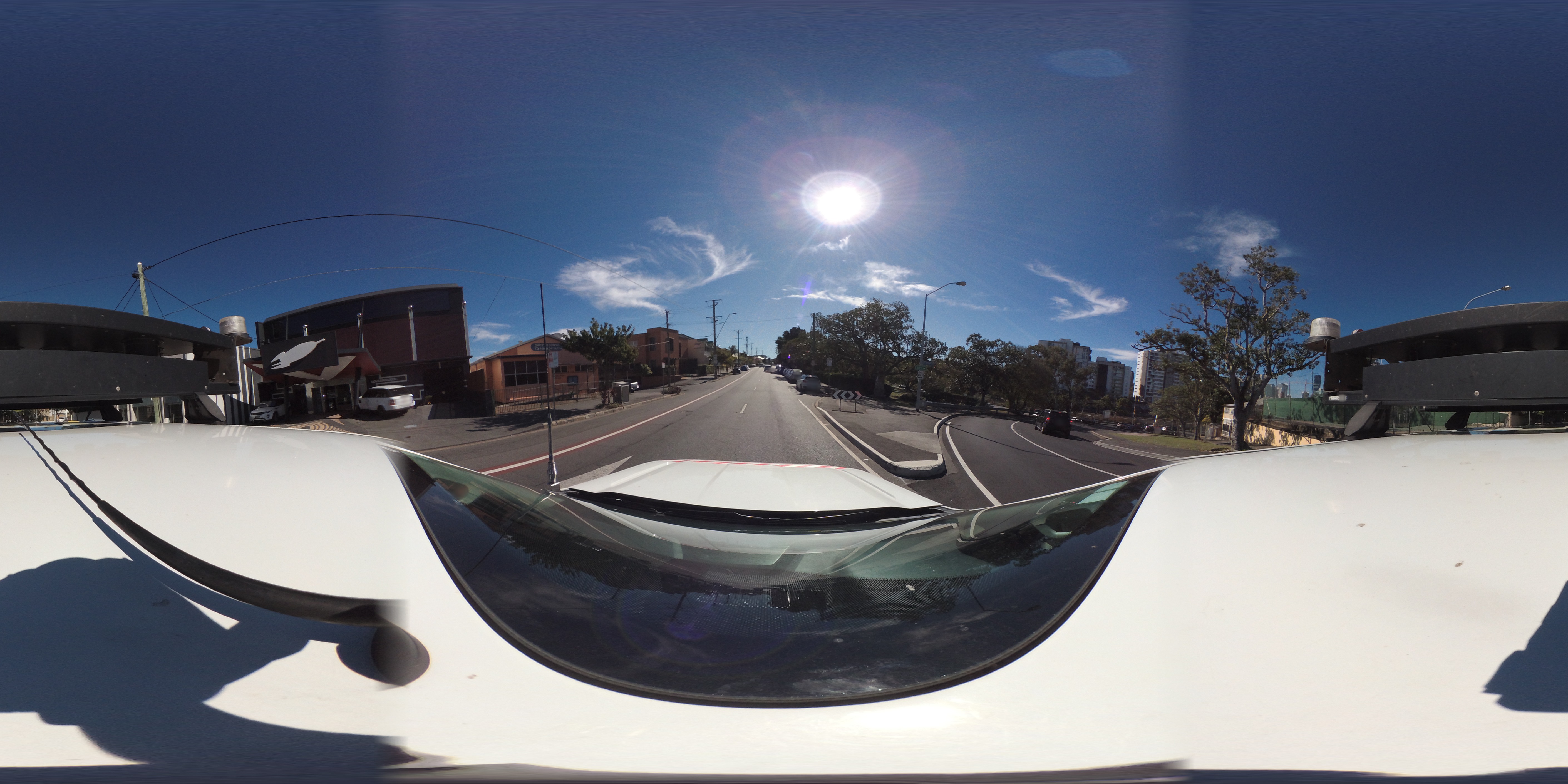 Street view of Petrie Terrace