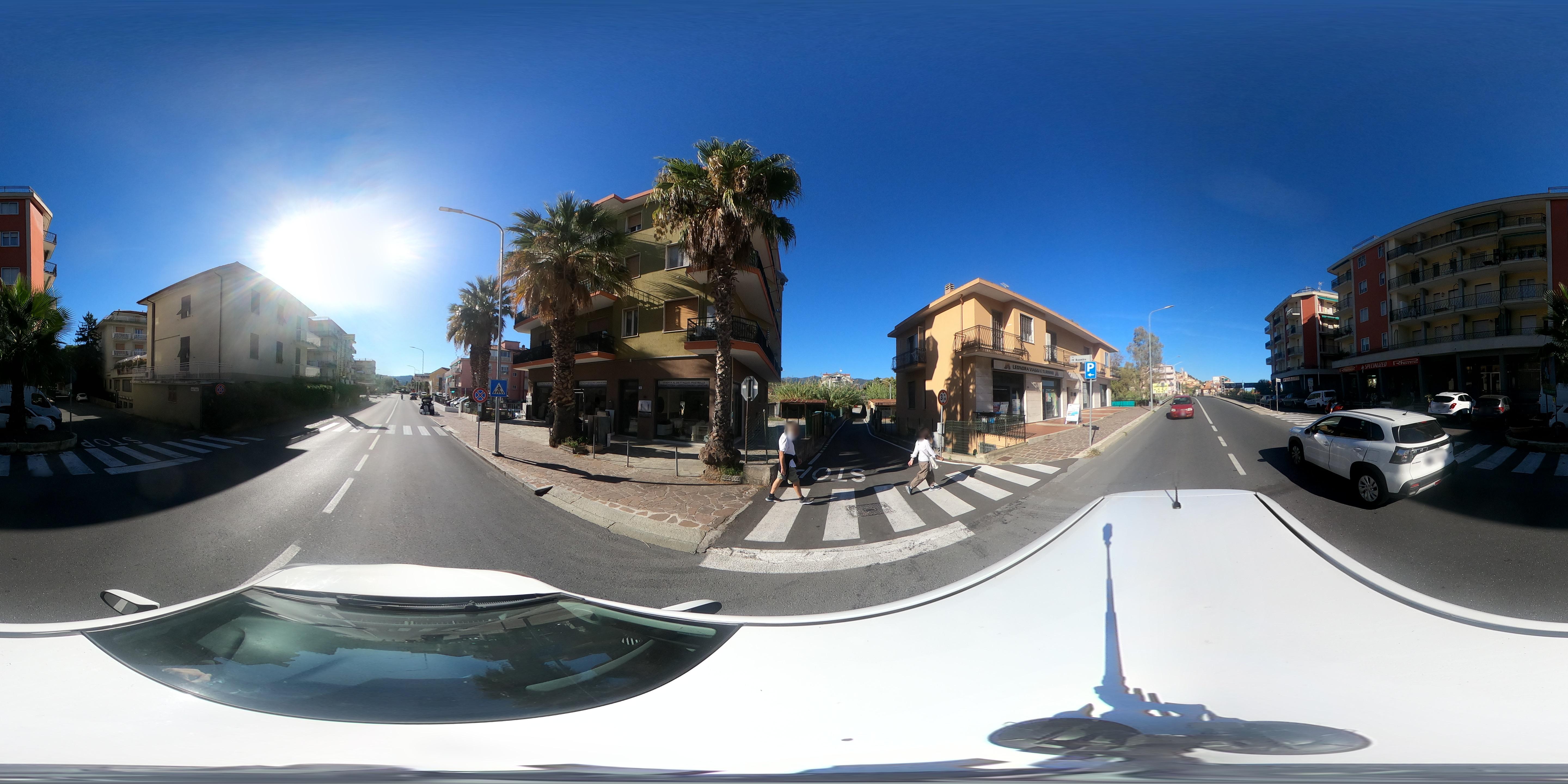 Street view of San Bartolomeo al Mare