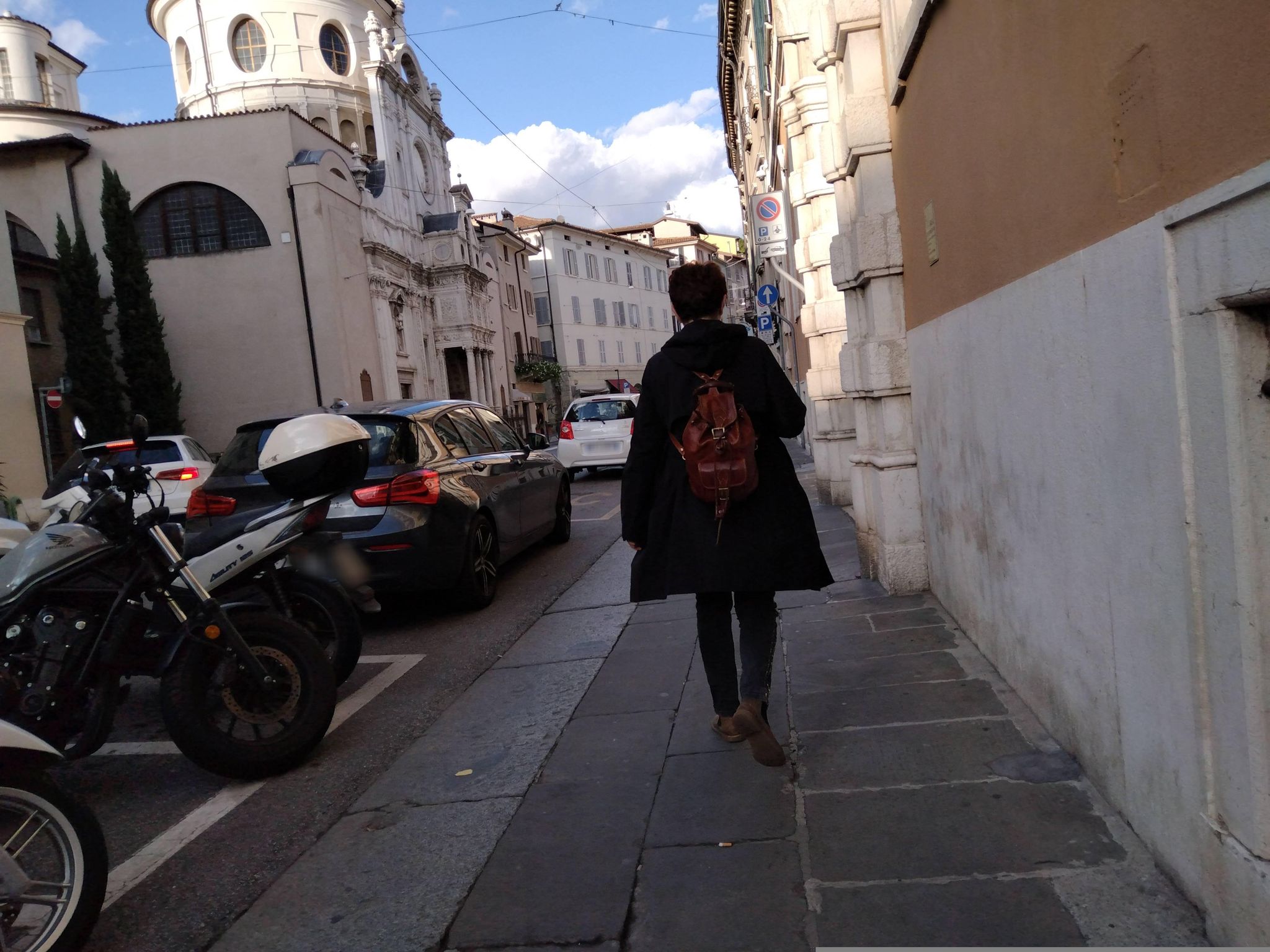 Street view of Brescia