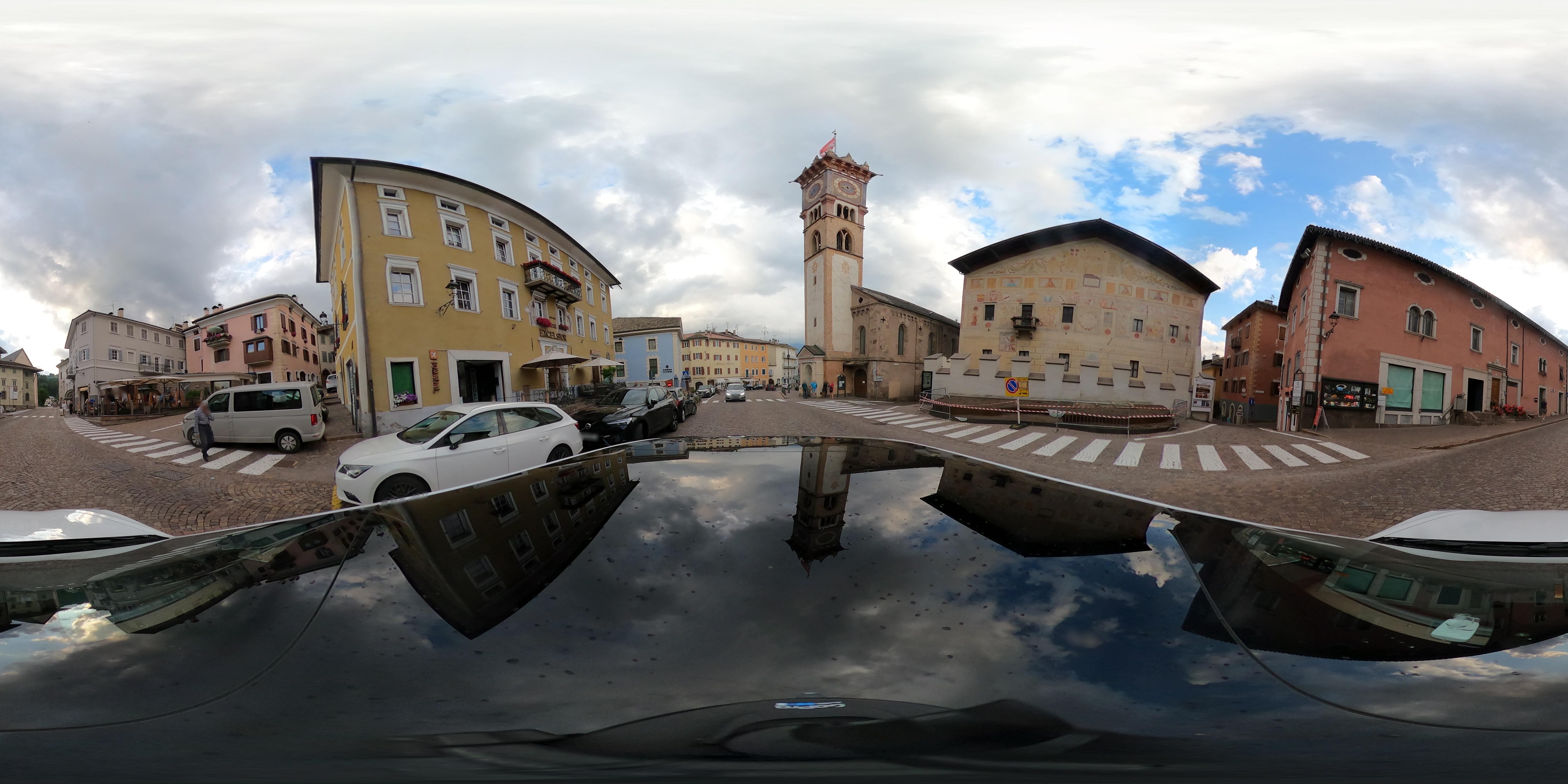 Street view of Cavalese