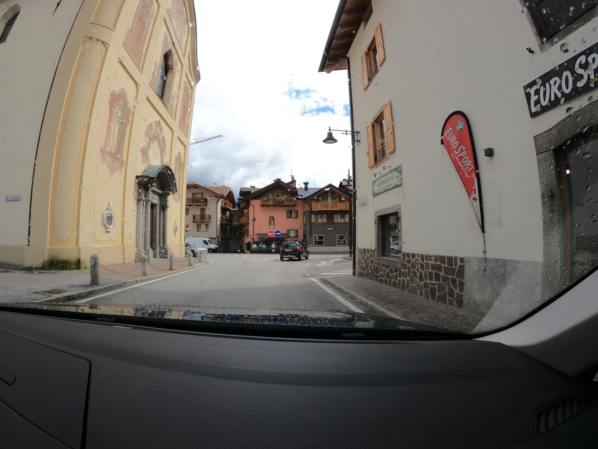 Street view of Pinzolo