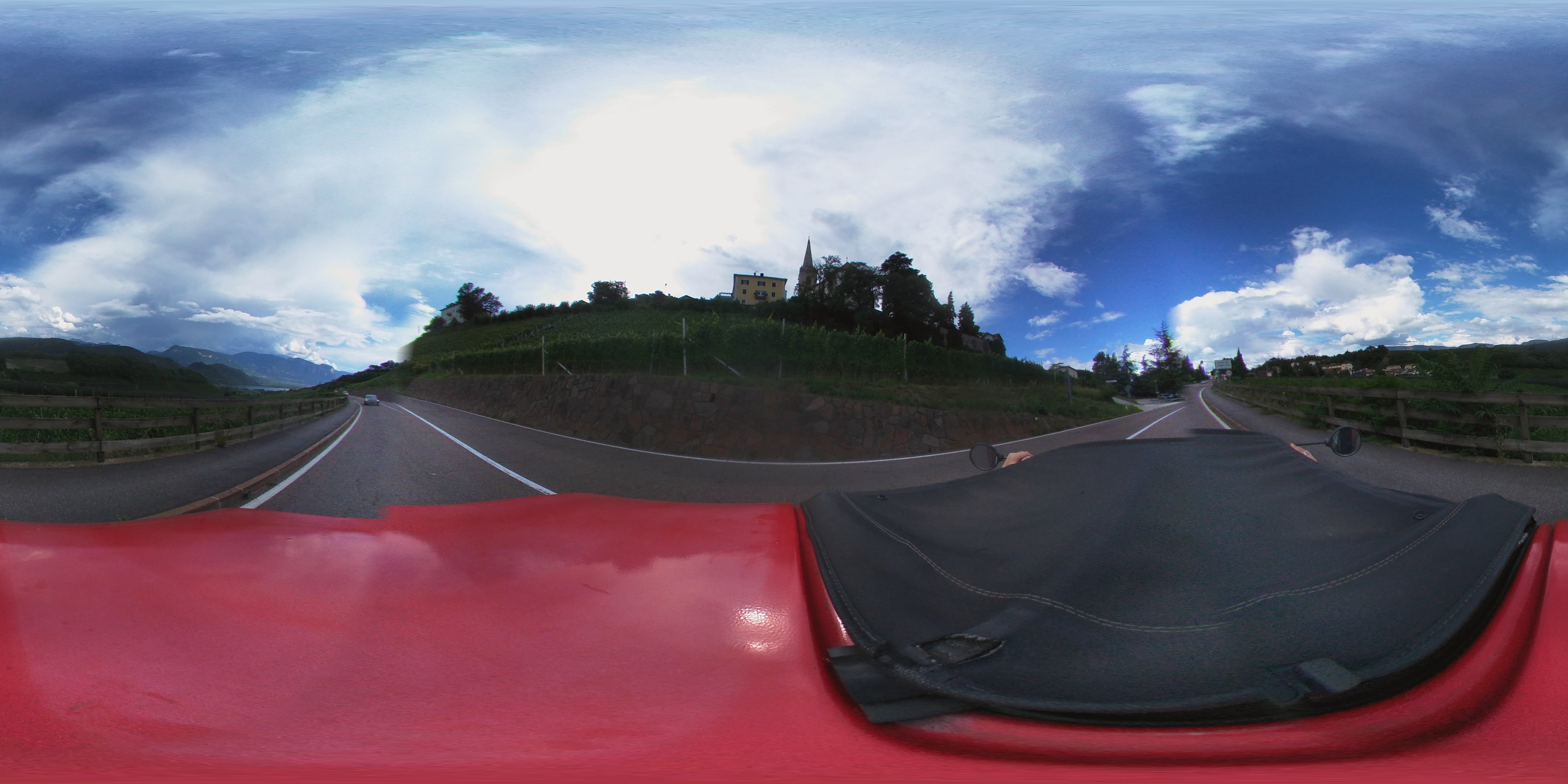 Street view of Caldaro sulla Strada del Vino