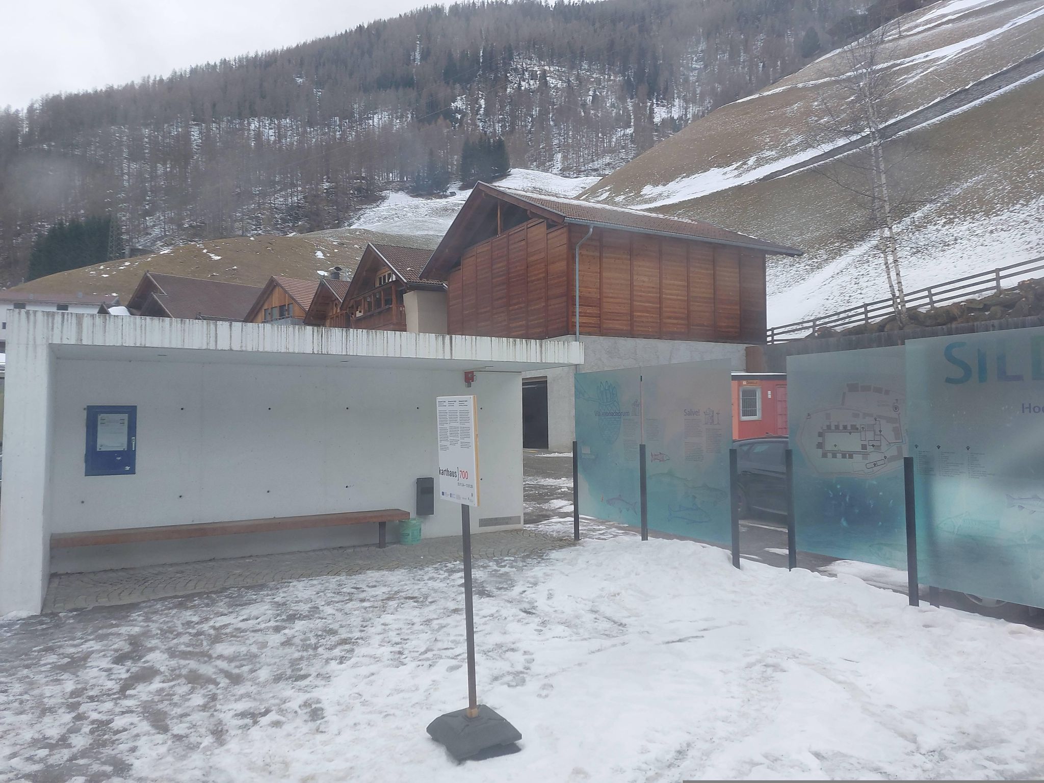 Street view of Senales