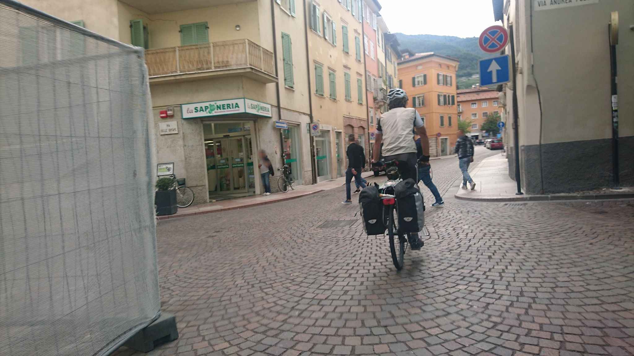 Street view of Trento