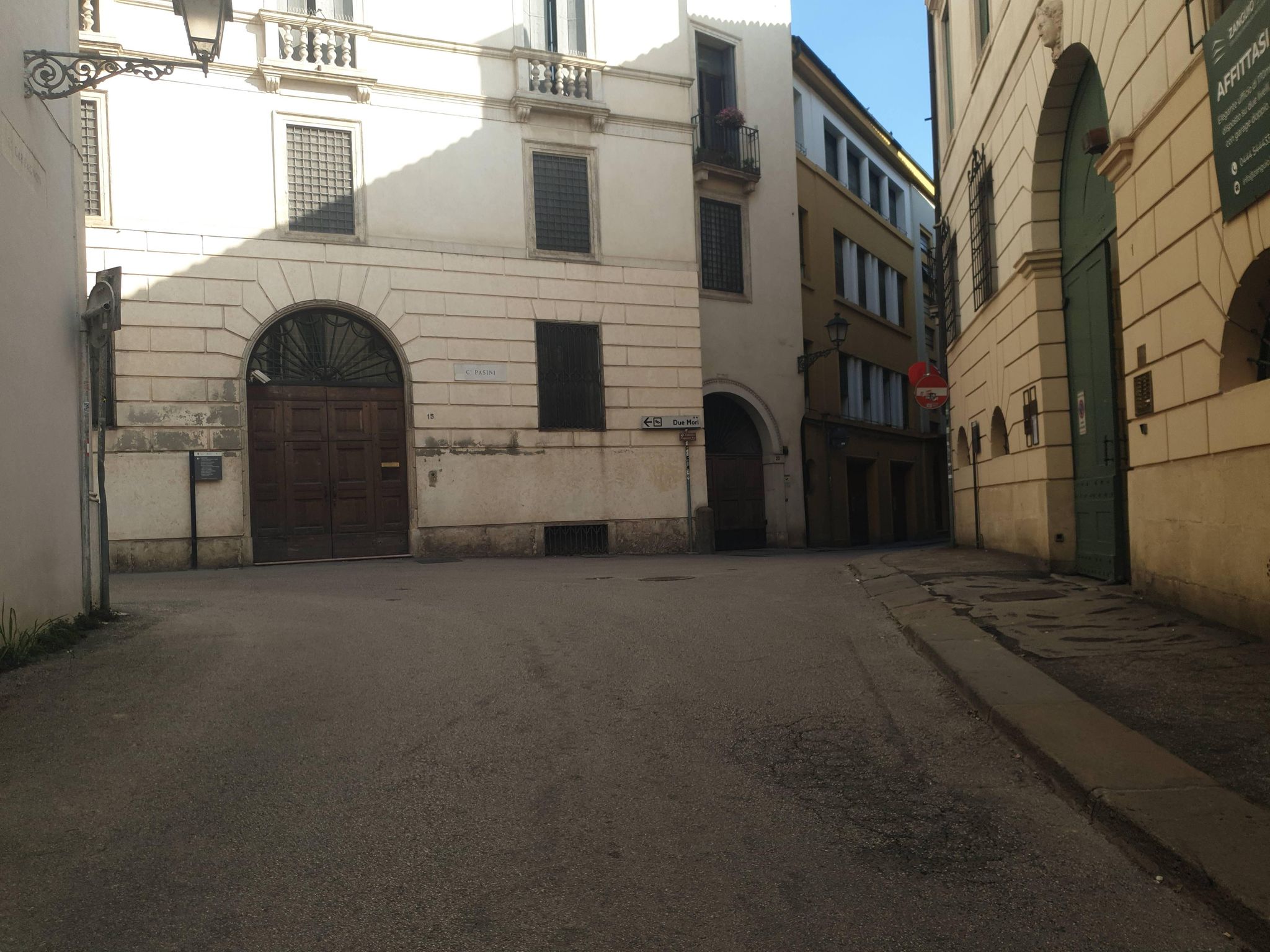 Street view of Vicenza