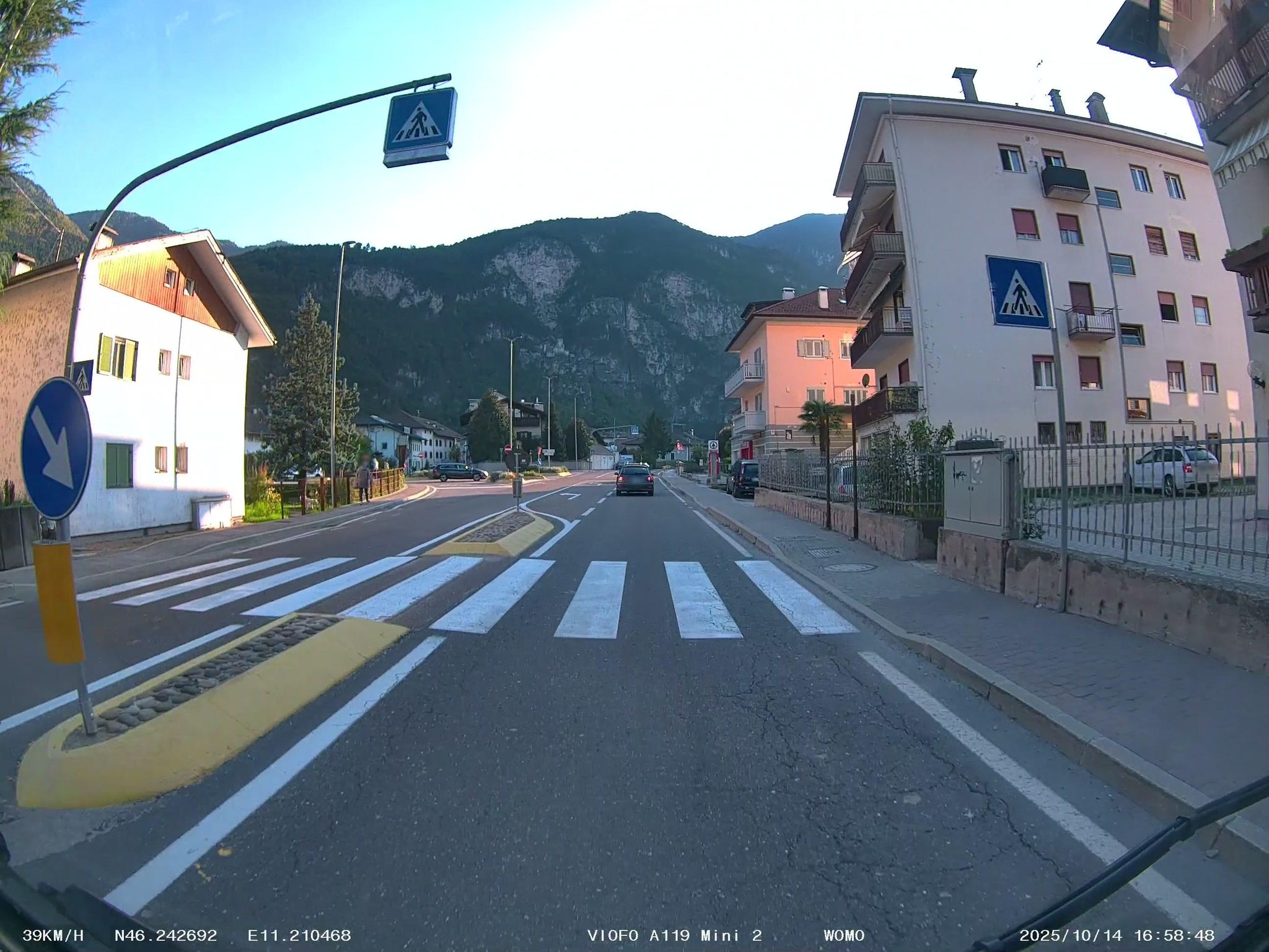 Street view of Salorno