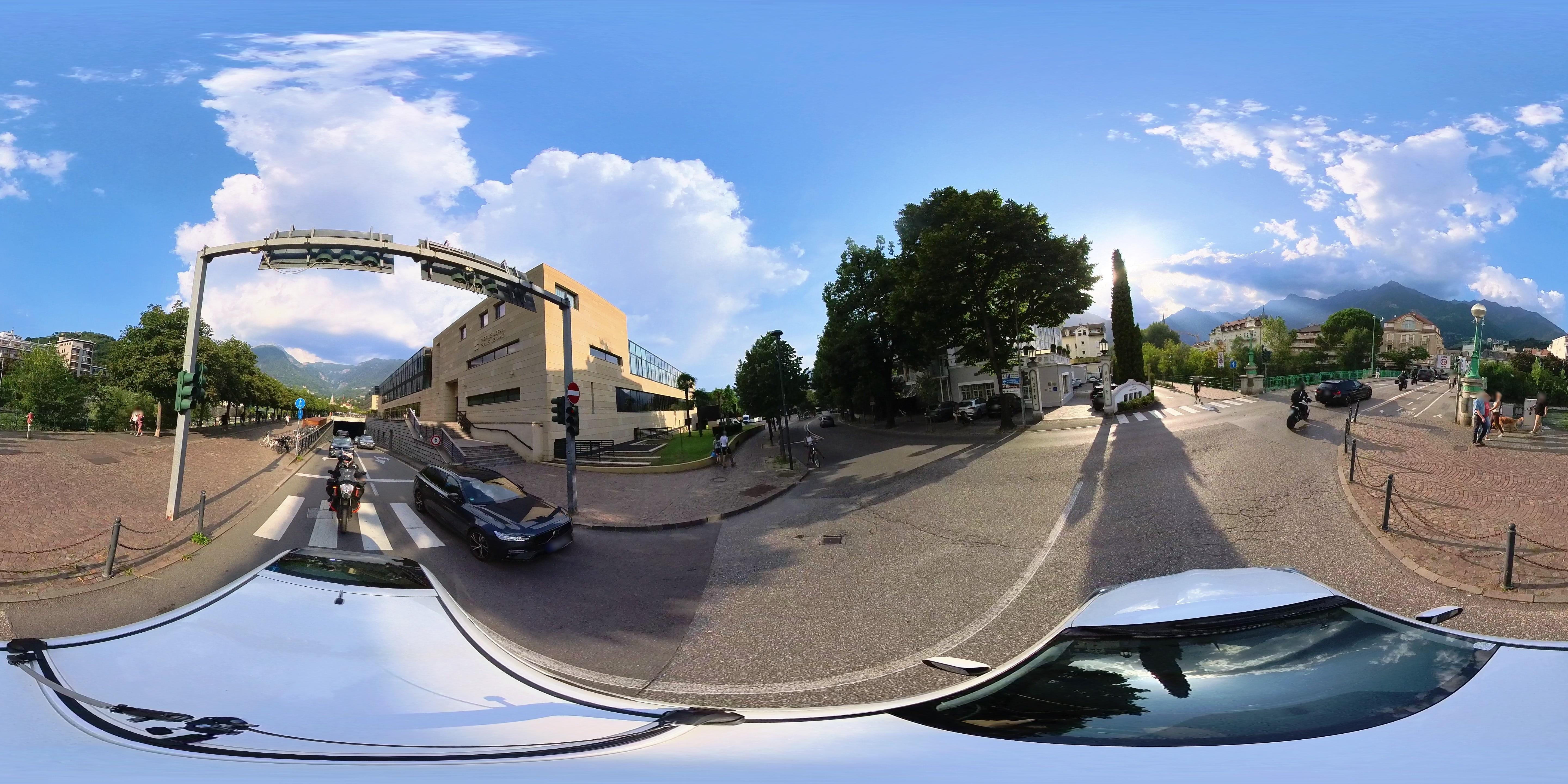 Street view of Merano
