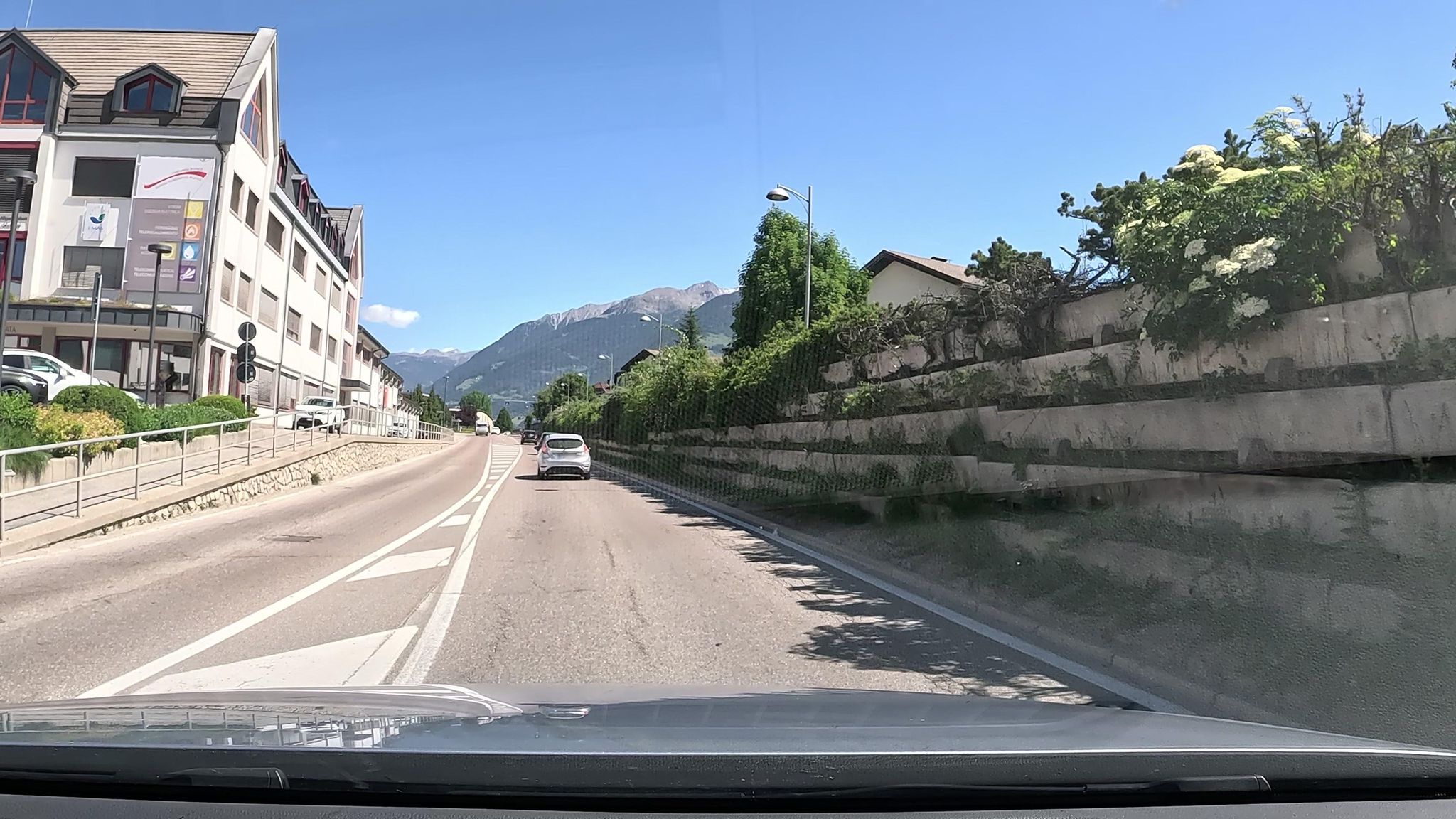 Street view of Brunico