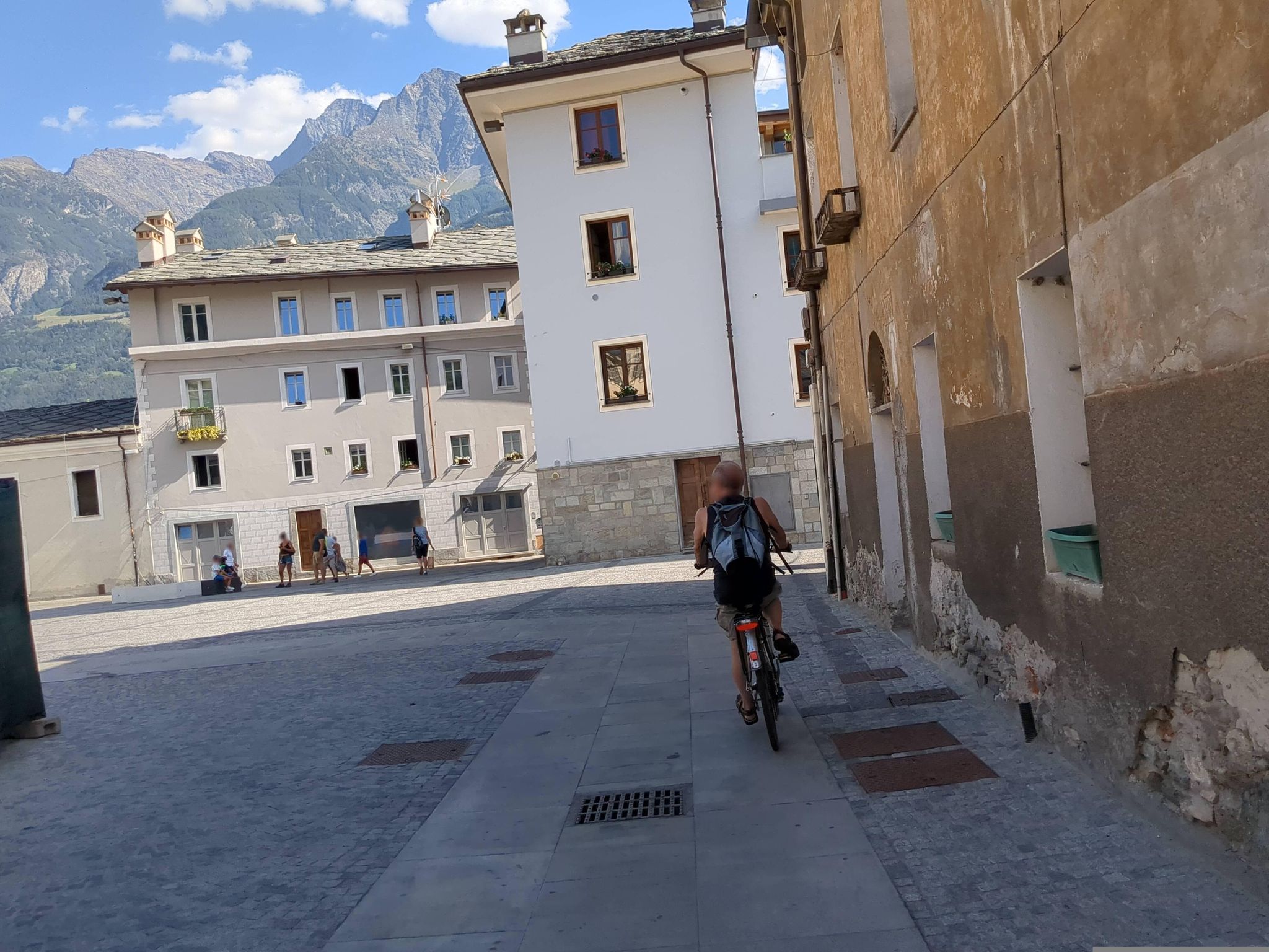 Street view of Aosta