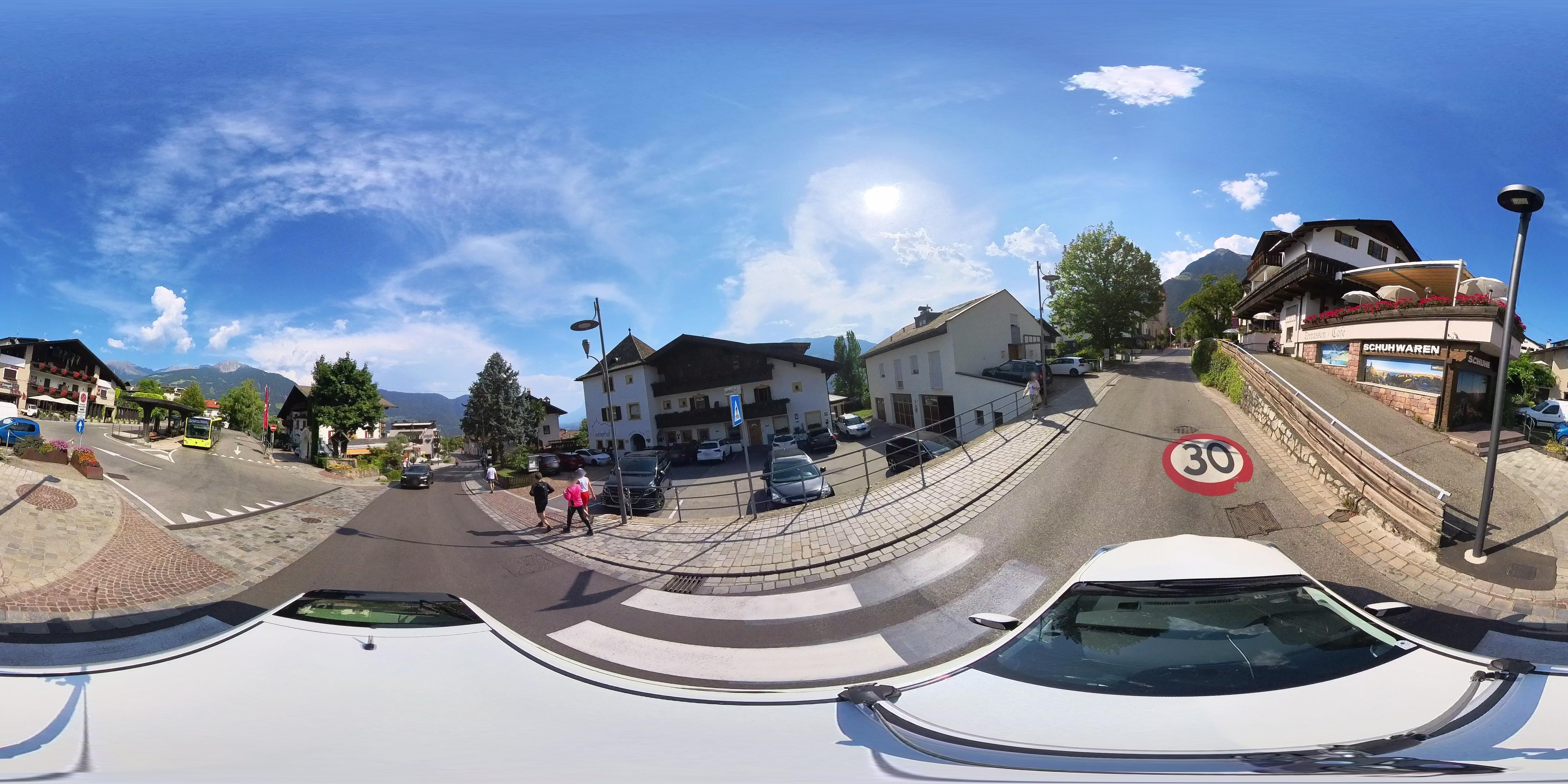 Street view of Tirolo