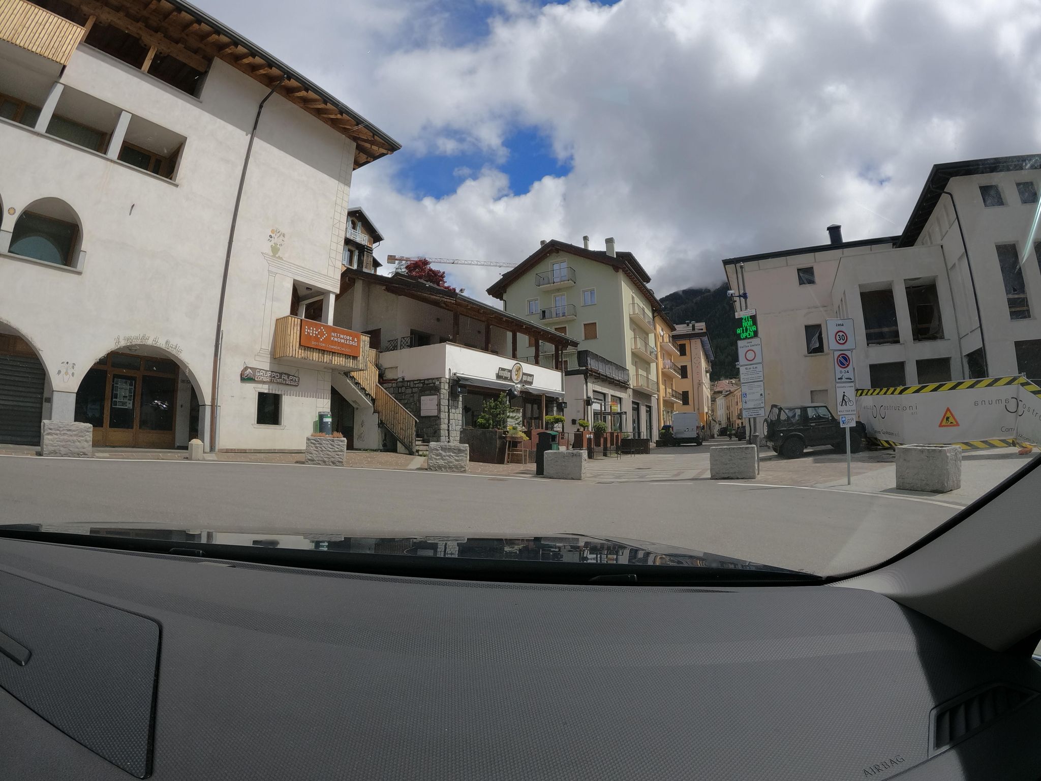 Street view of Ponte di Legno
