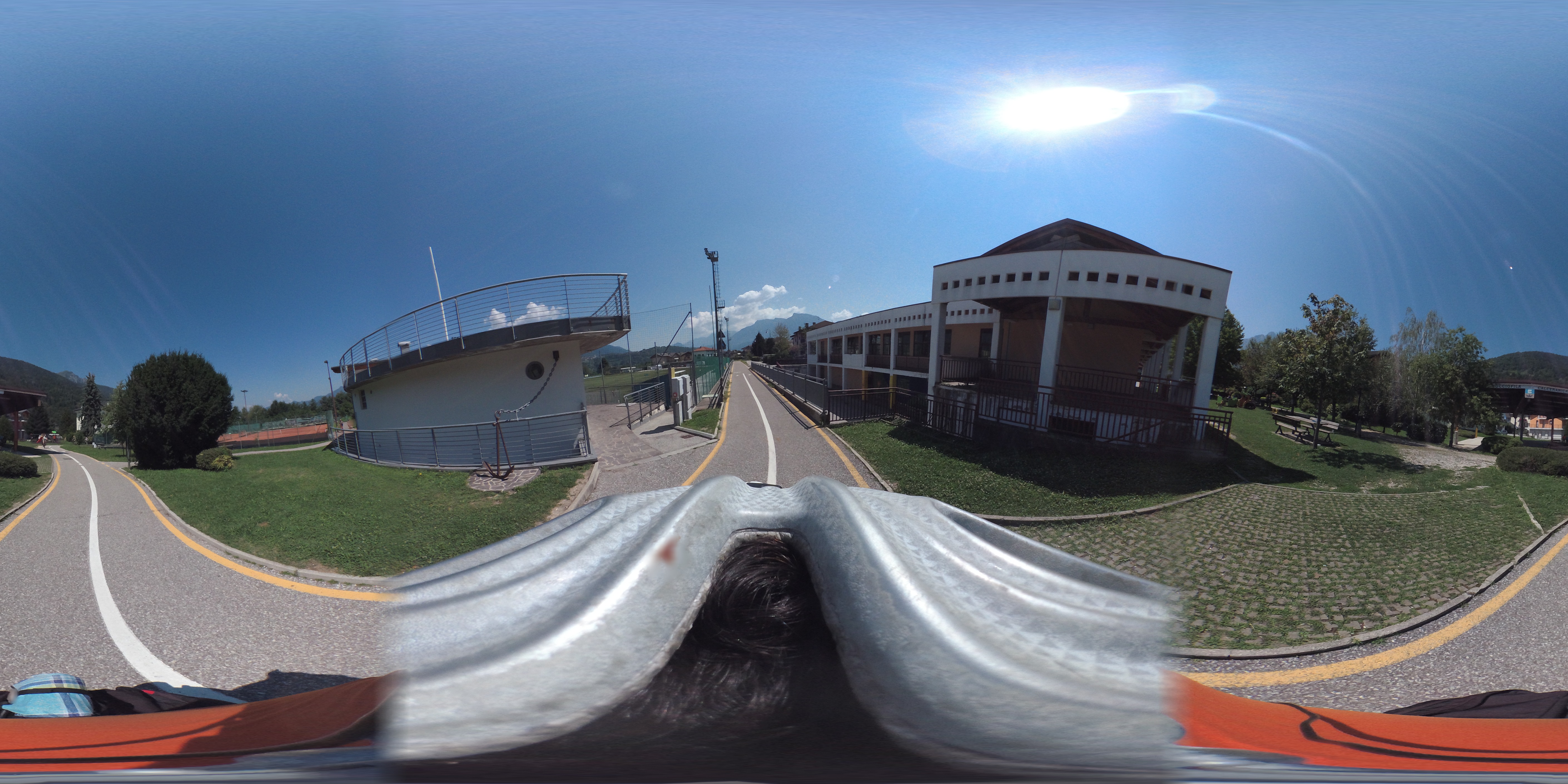 Street view of Calceranica al Lago