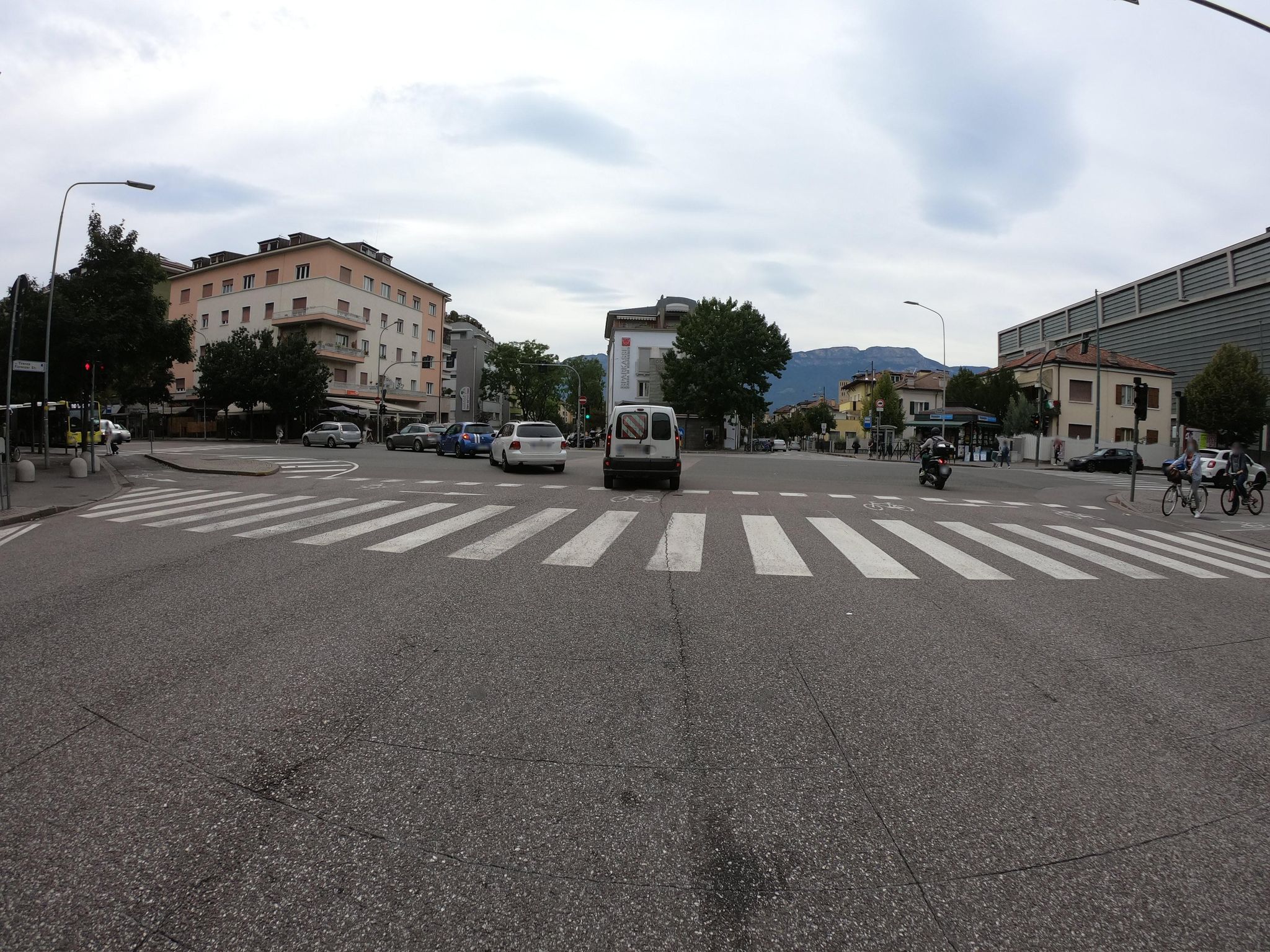 Street view of Bolzano