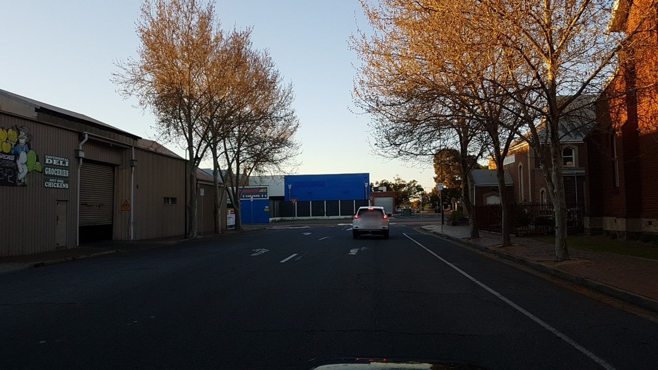 Street view of Port Adelaide