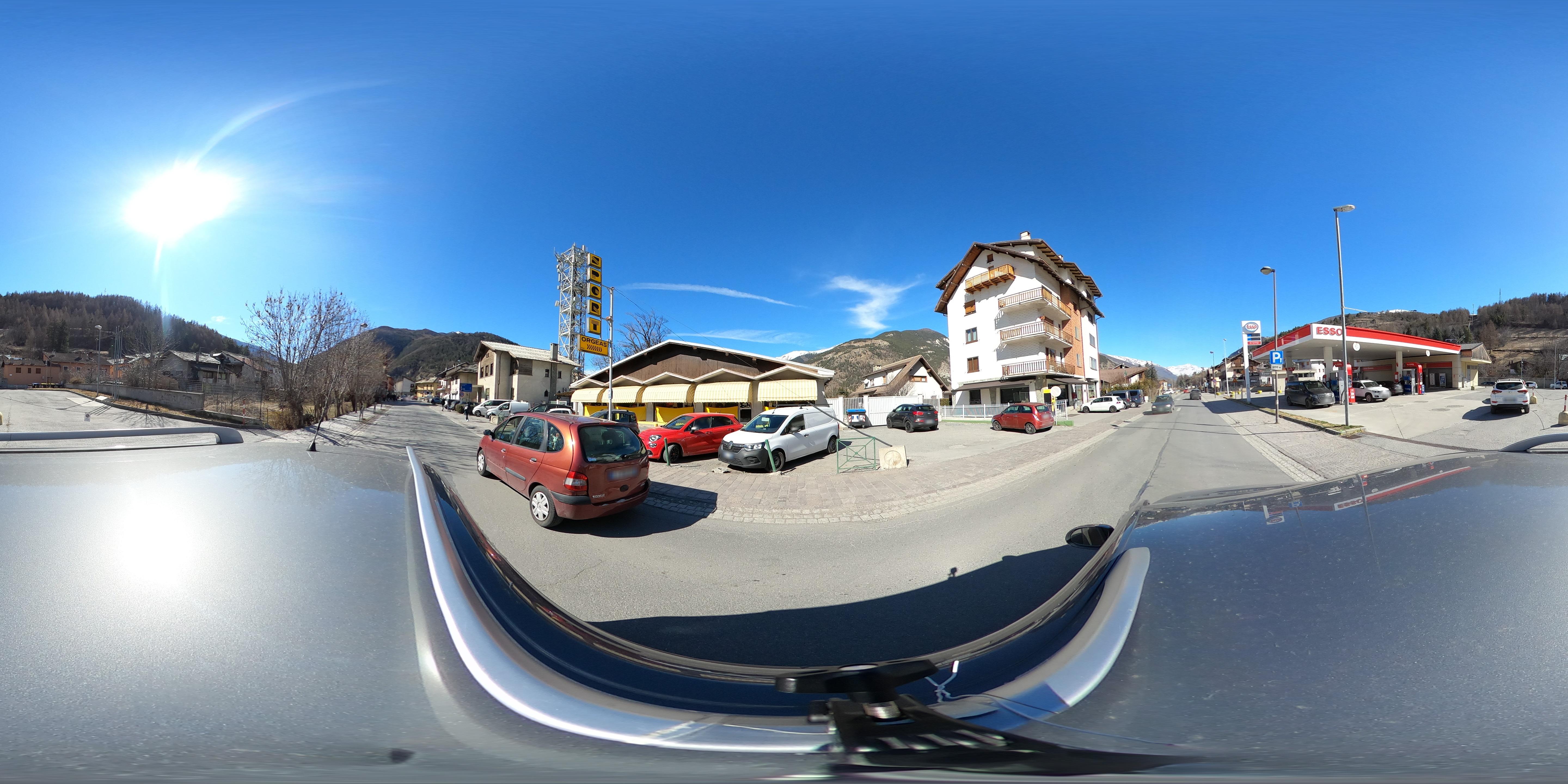 Street view of Oulx