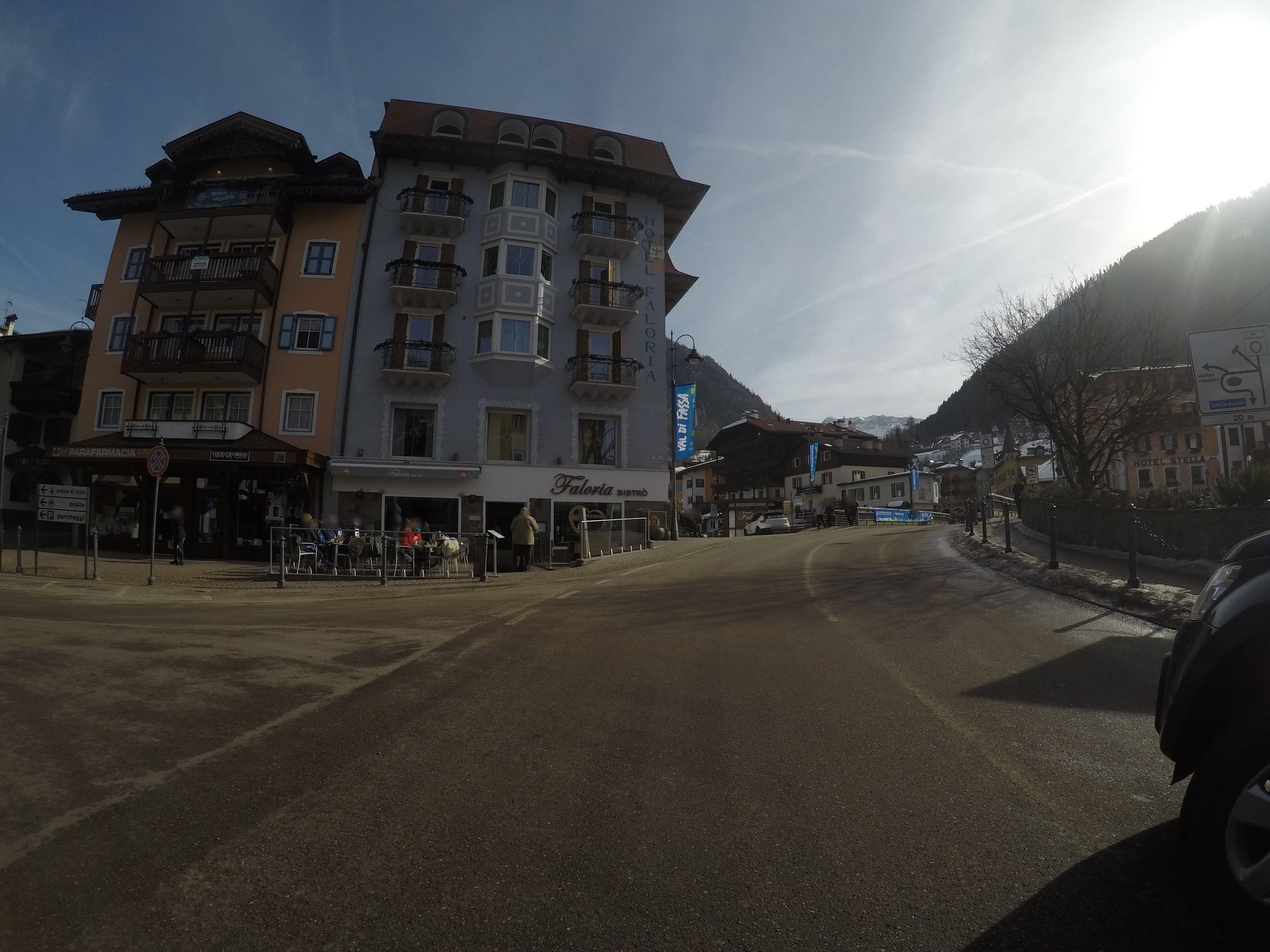 Street view of Moena