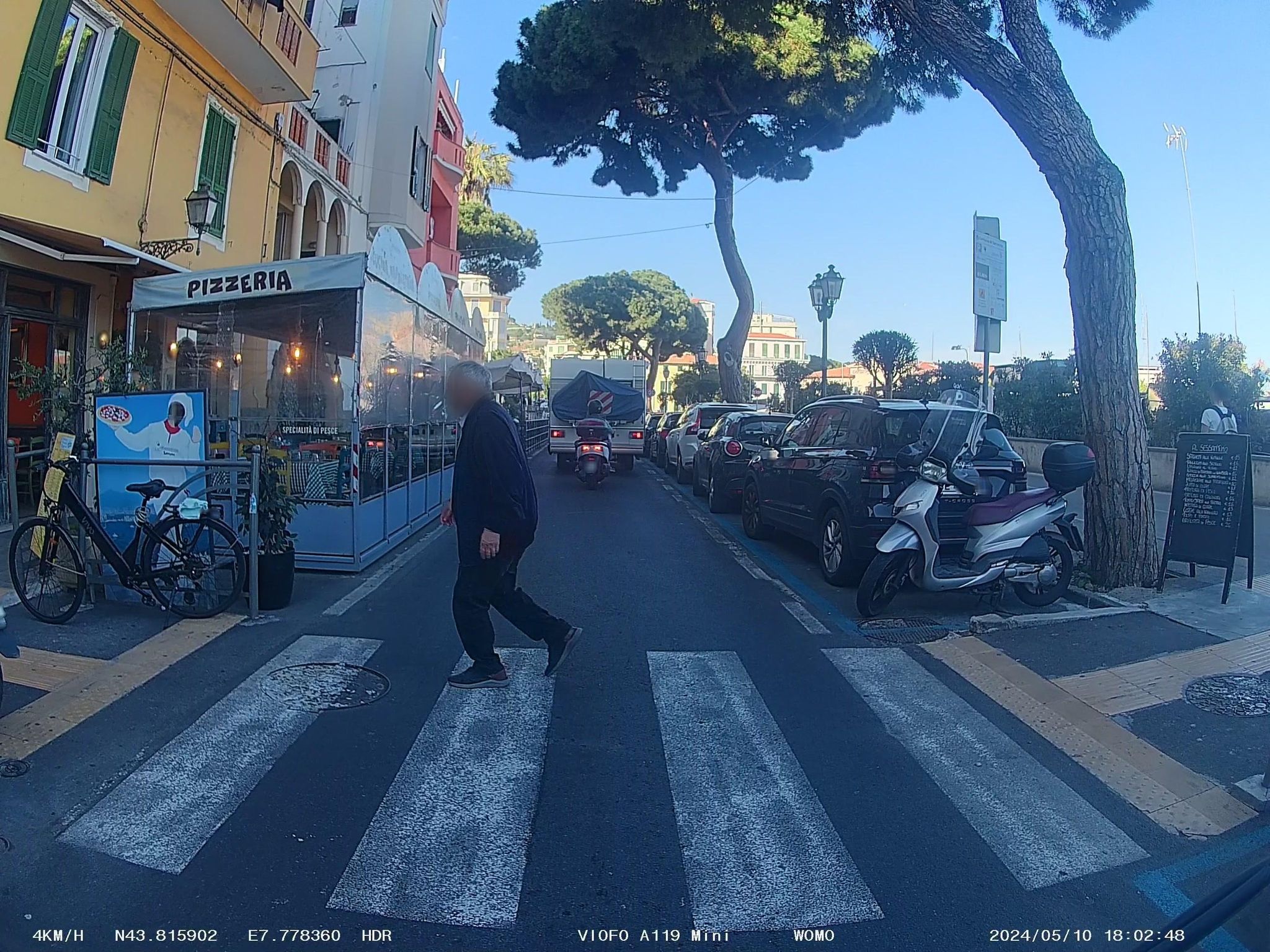 Street view of Sanremo