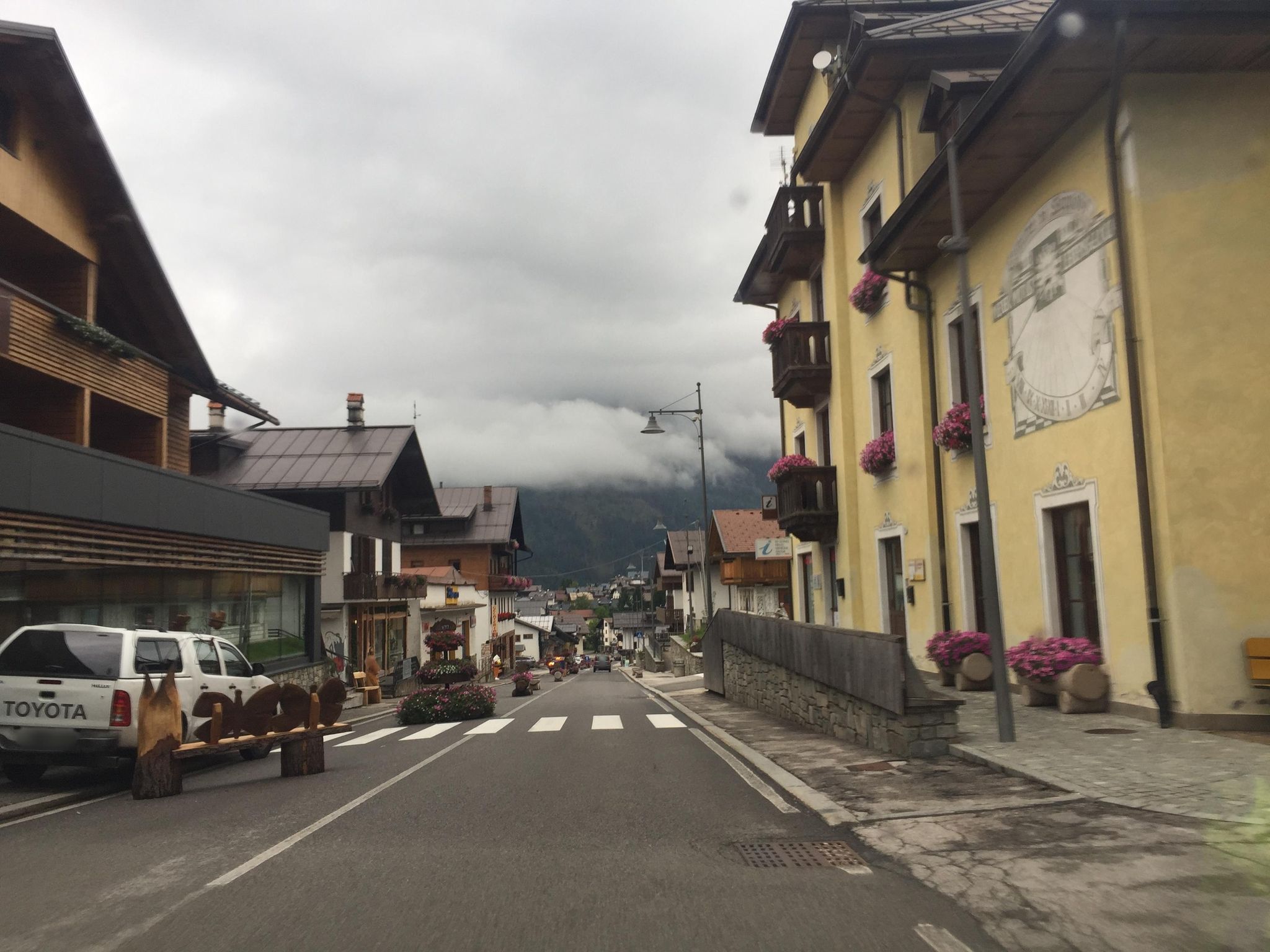 Street view of Sappada