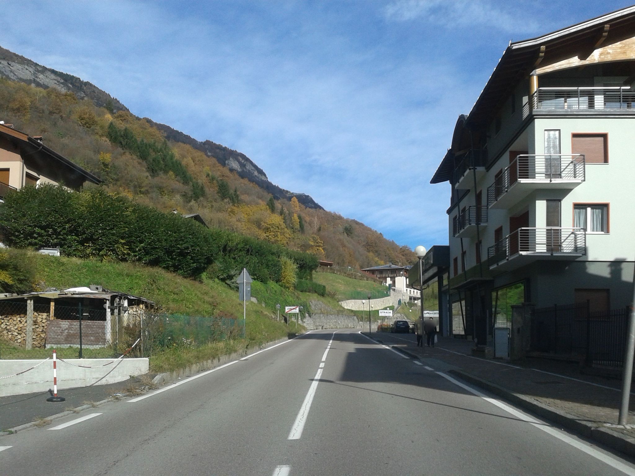 Street view of Pieve di Bono