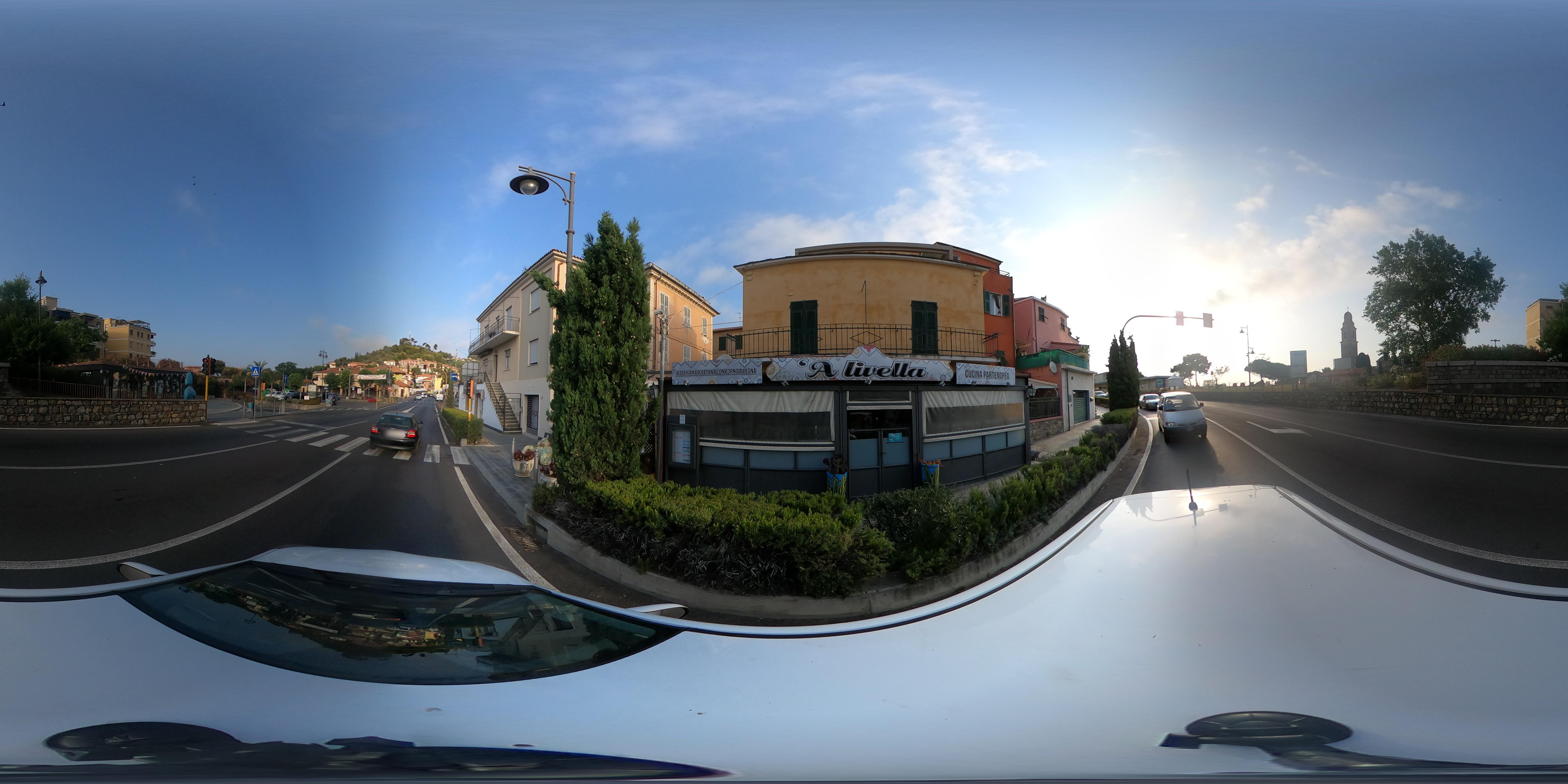 Street view of San Lorenzo al Mare