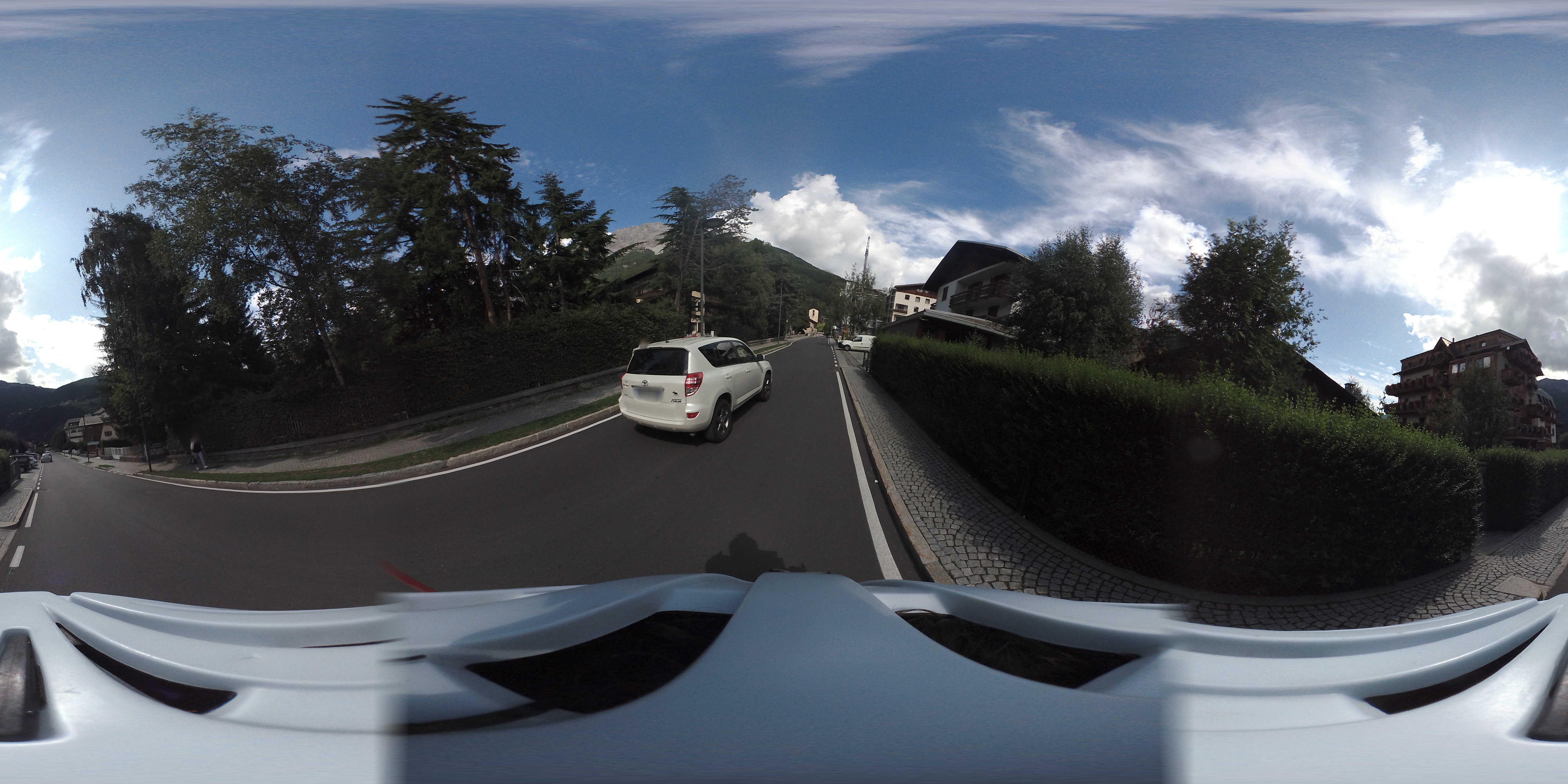 Street view of Bormio