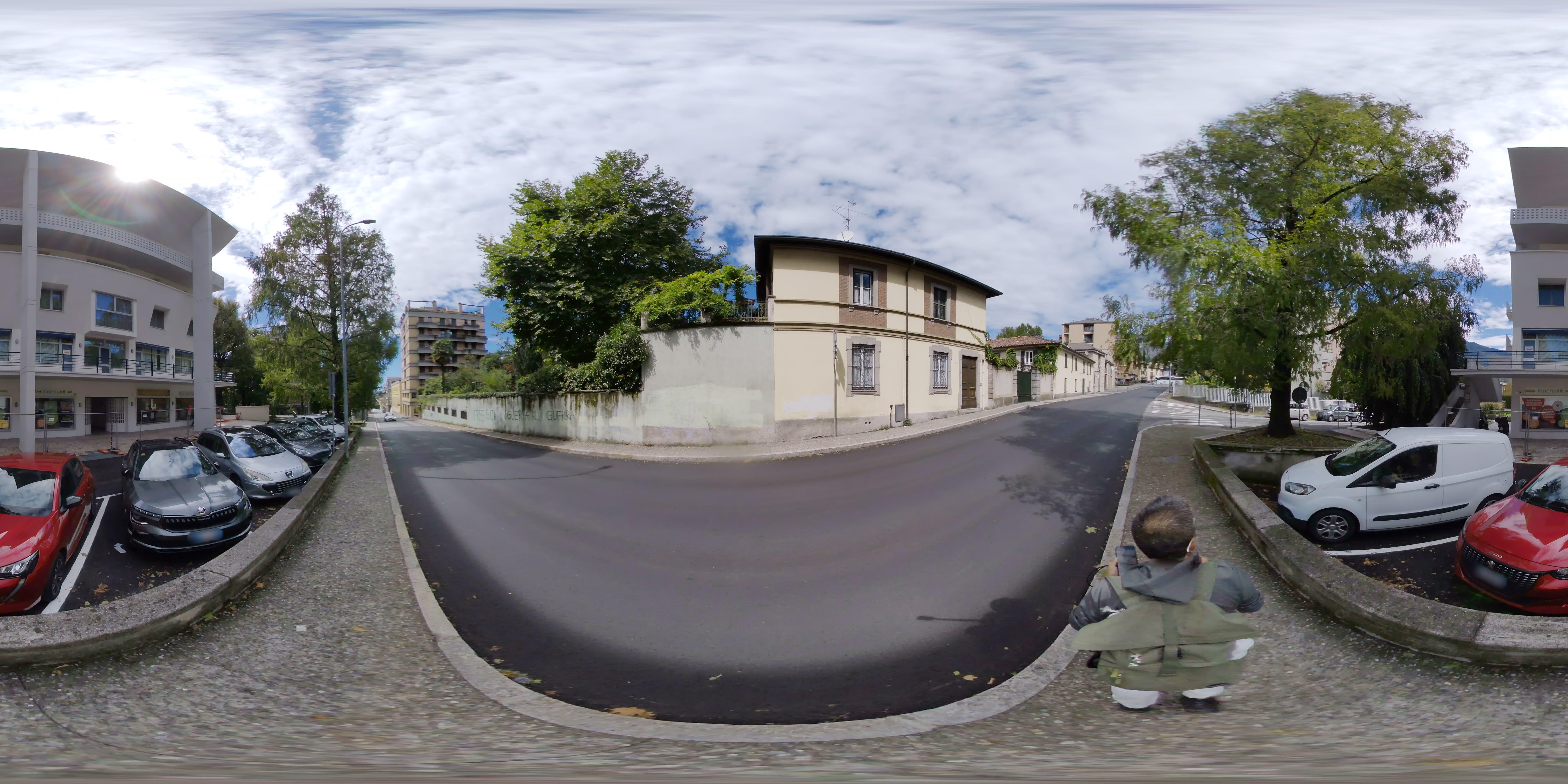 Street view of Lecco