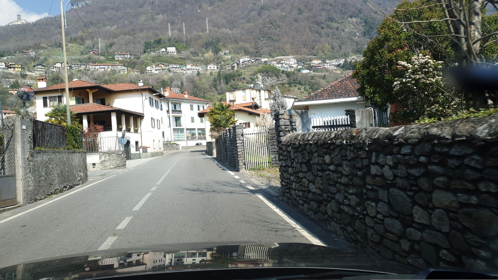 Street view of Gravedona-San Gregorio