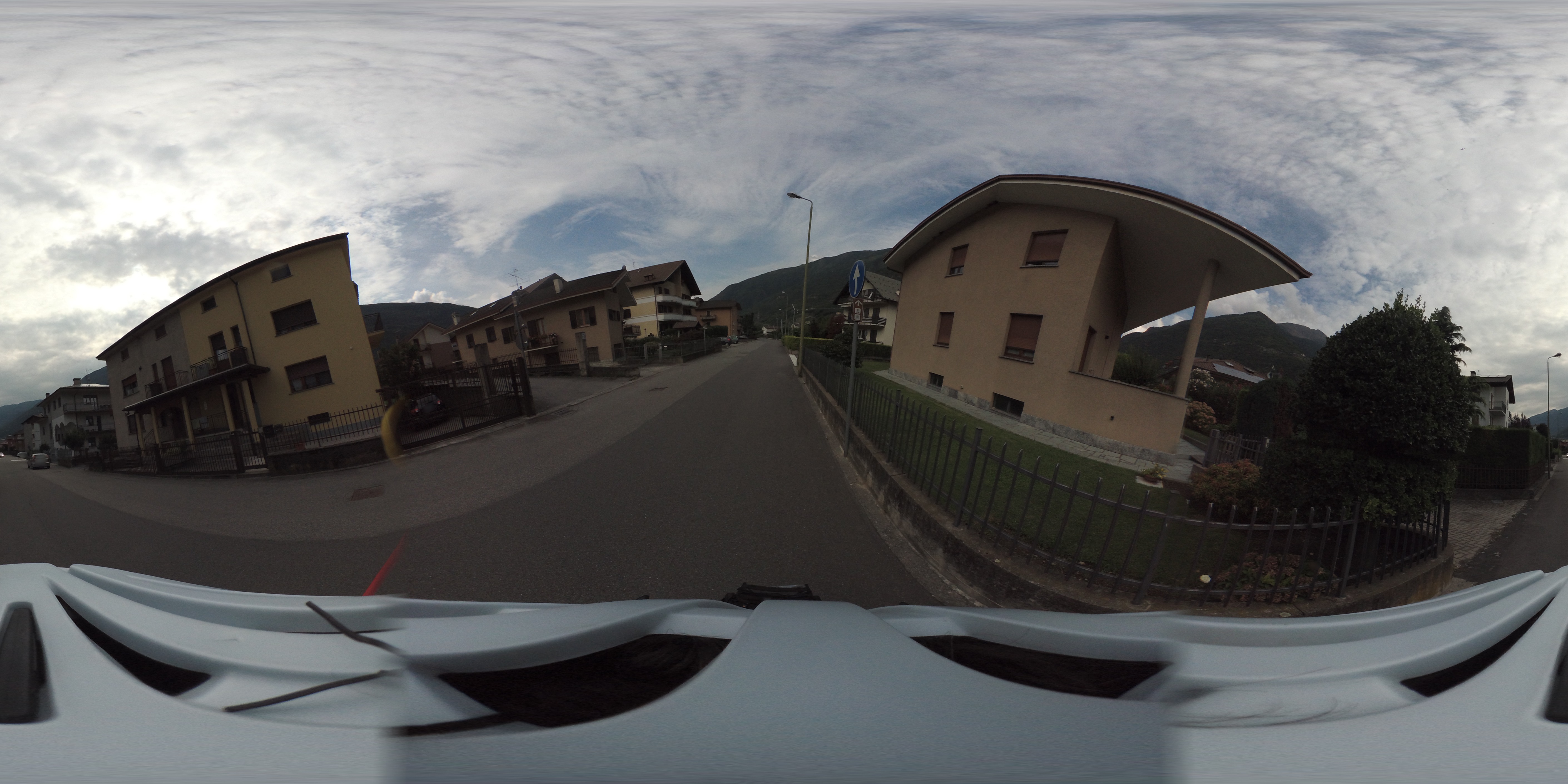 Street view of Tirano