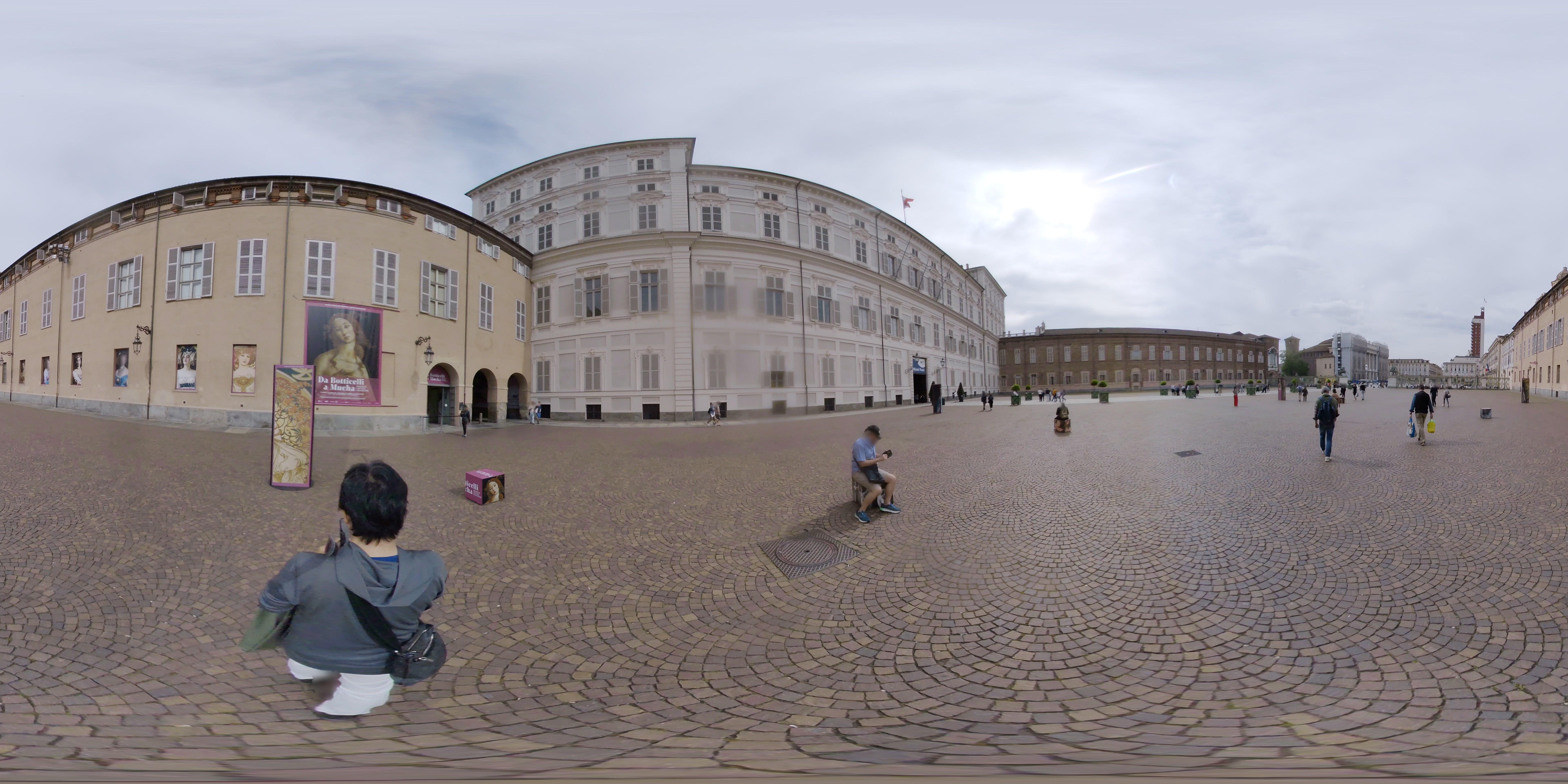 Street view of Turin