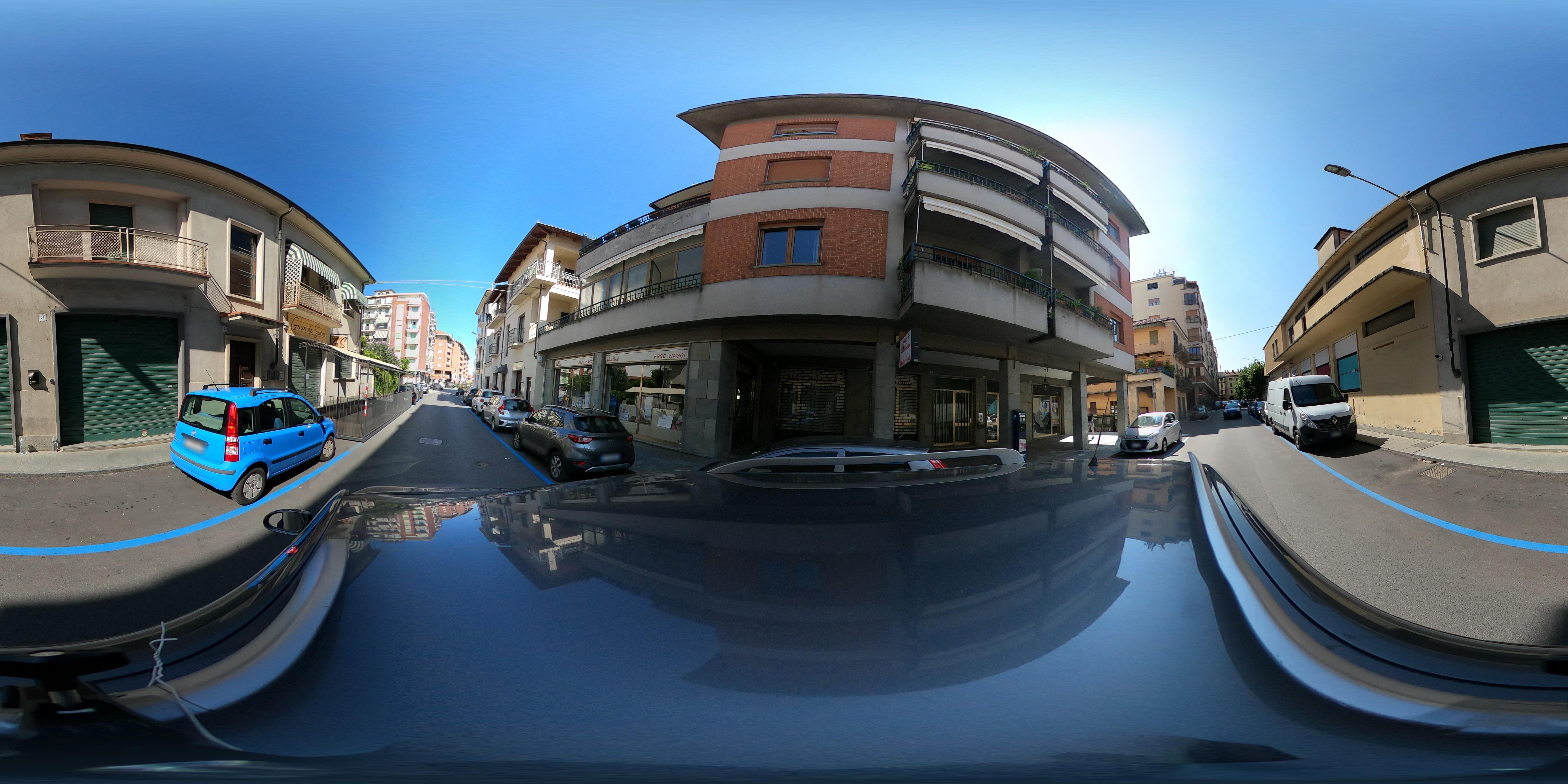 Street view of Saluzzo