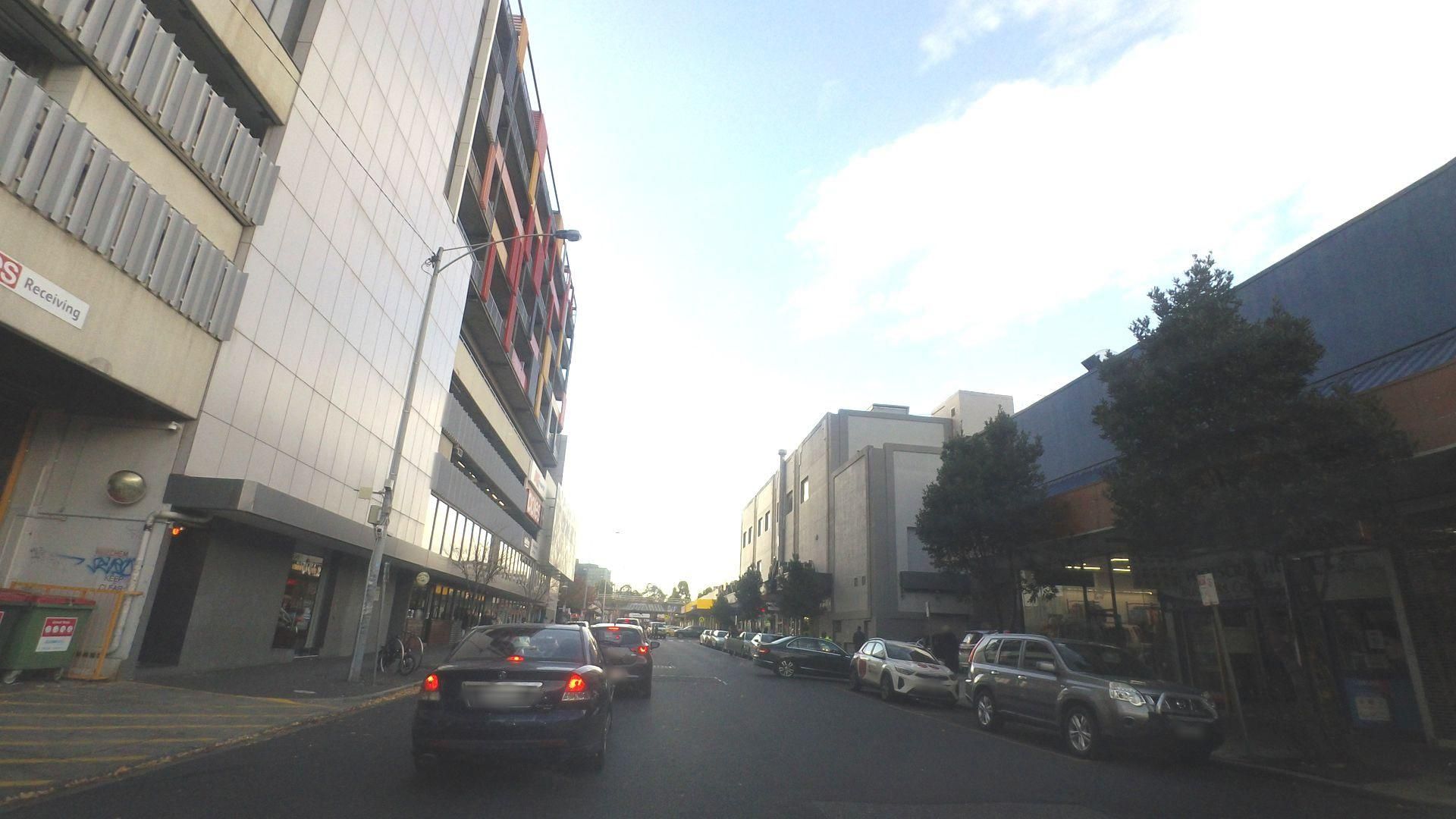 Street view of Footscray