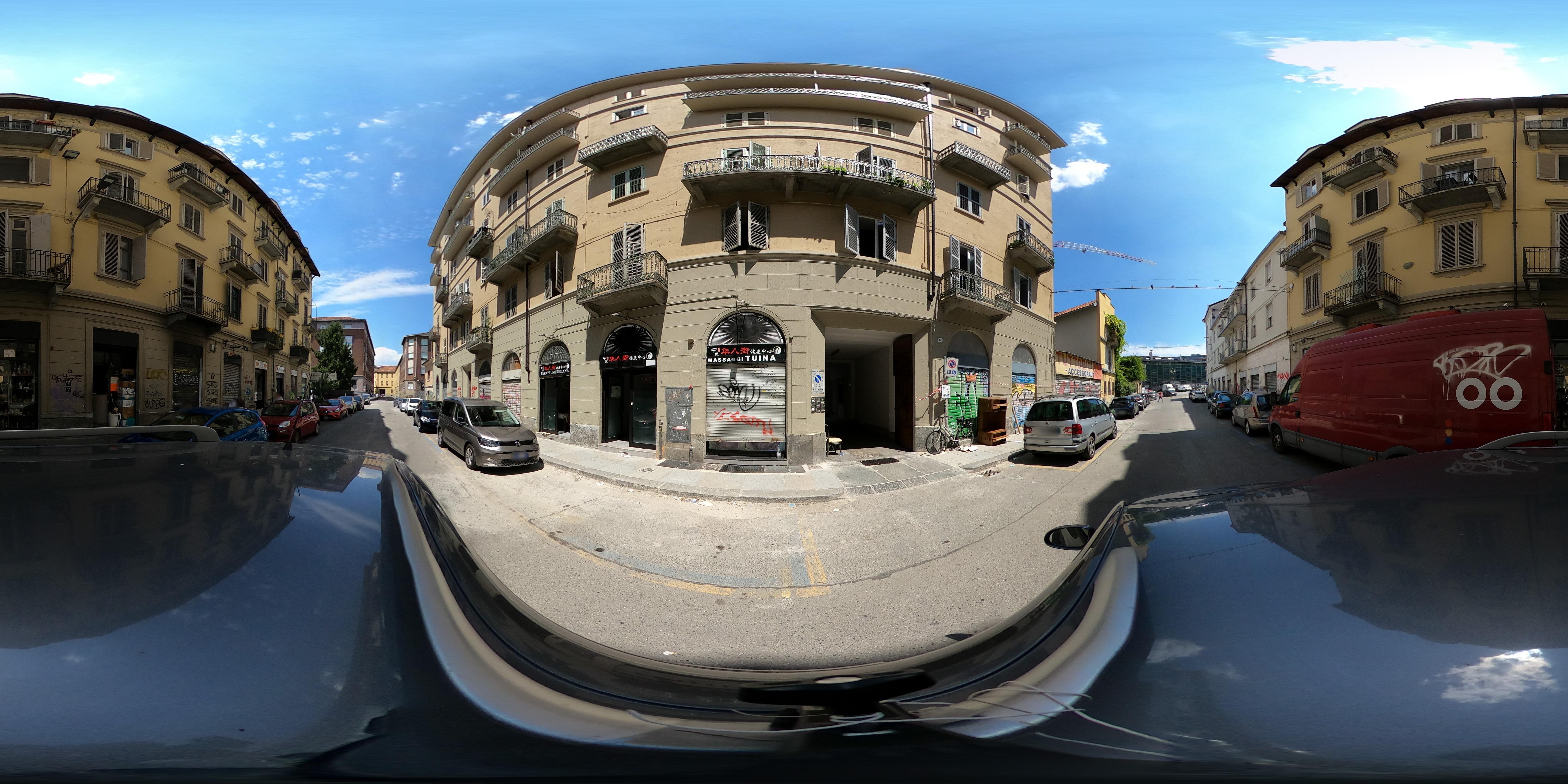 Street view of Porta Palazzo