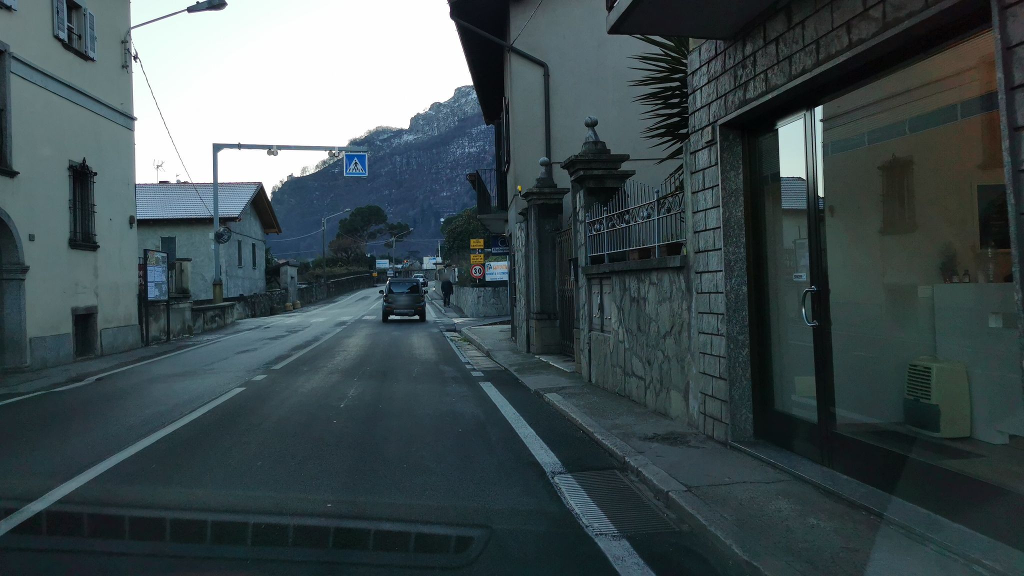 Street view of Dongo